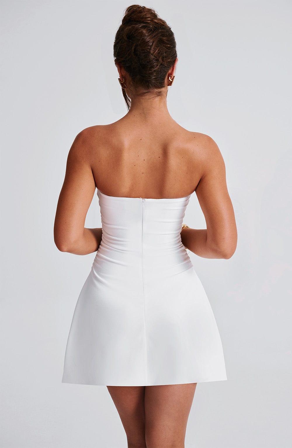 Fleur Mini Dress - Ivory Product Image