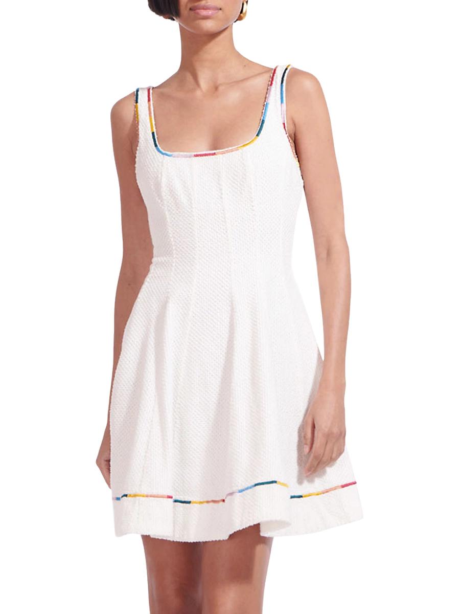 Womens Wells Embroidered Minidress Product Image