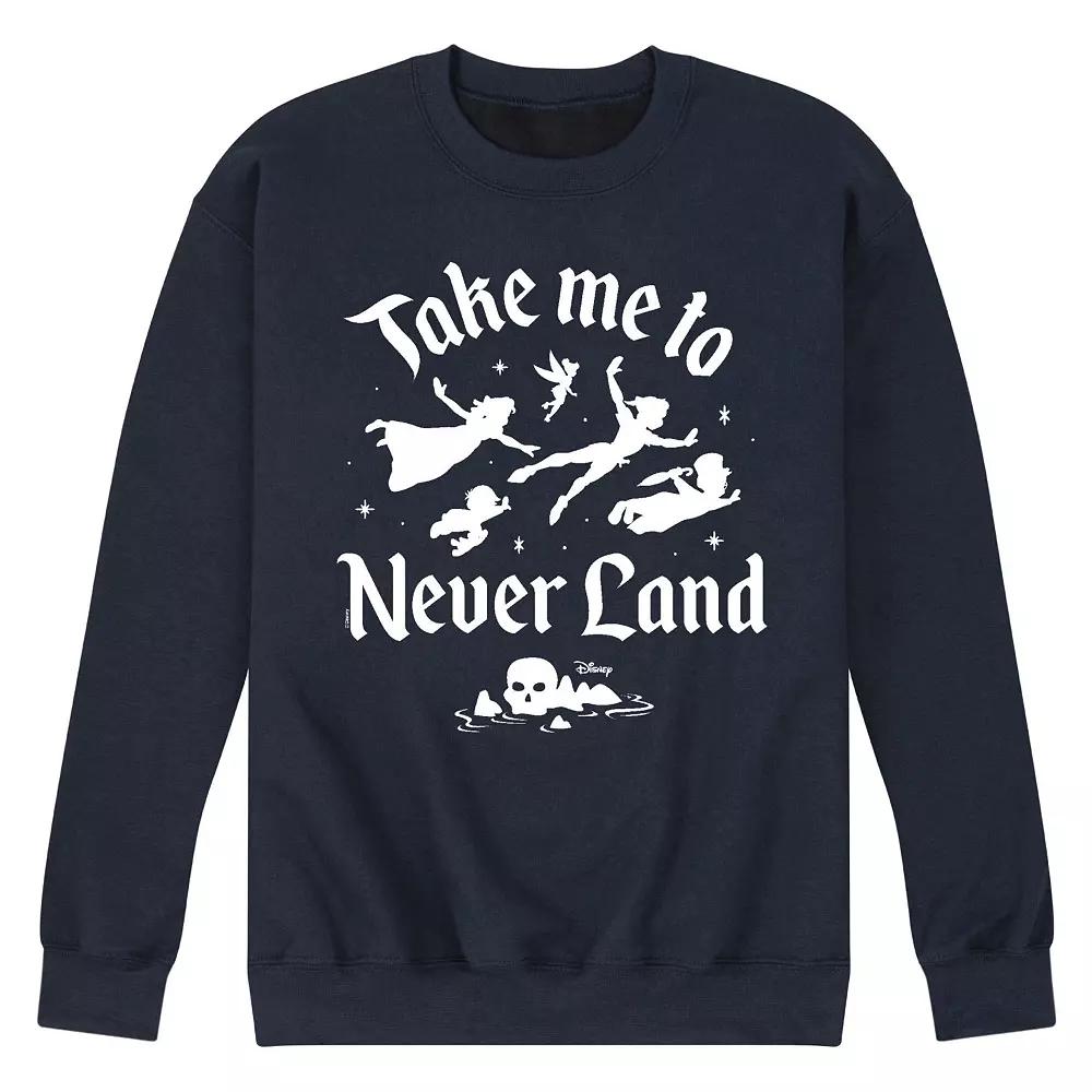 Disney's Peter Pan Men's Never Land Fleece Sweatshirt,  Product Image