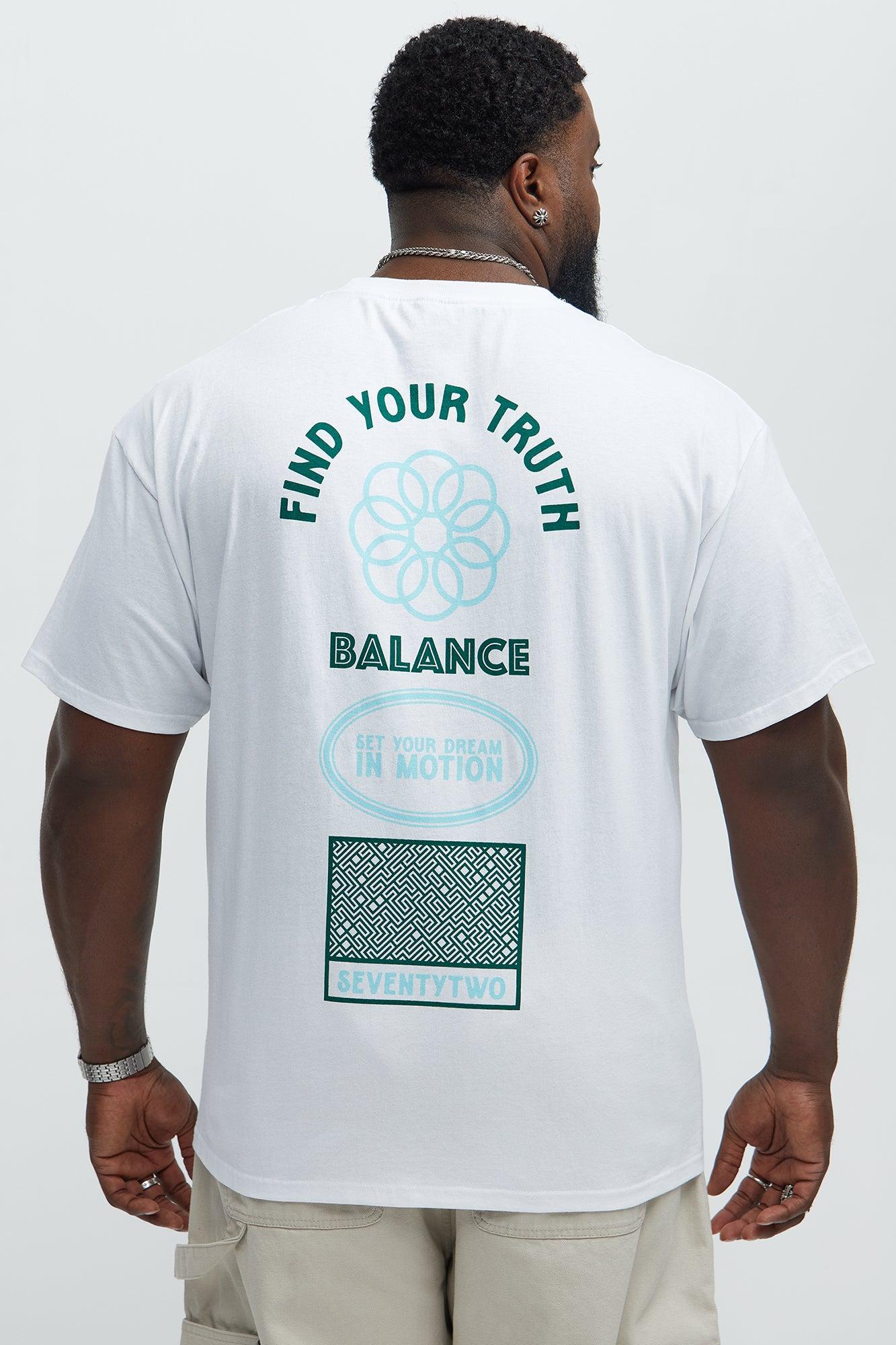 Find Your Truth Short Sleeve Tee - White Product Image