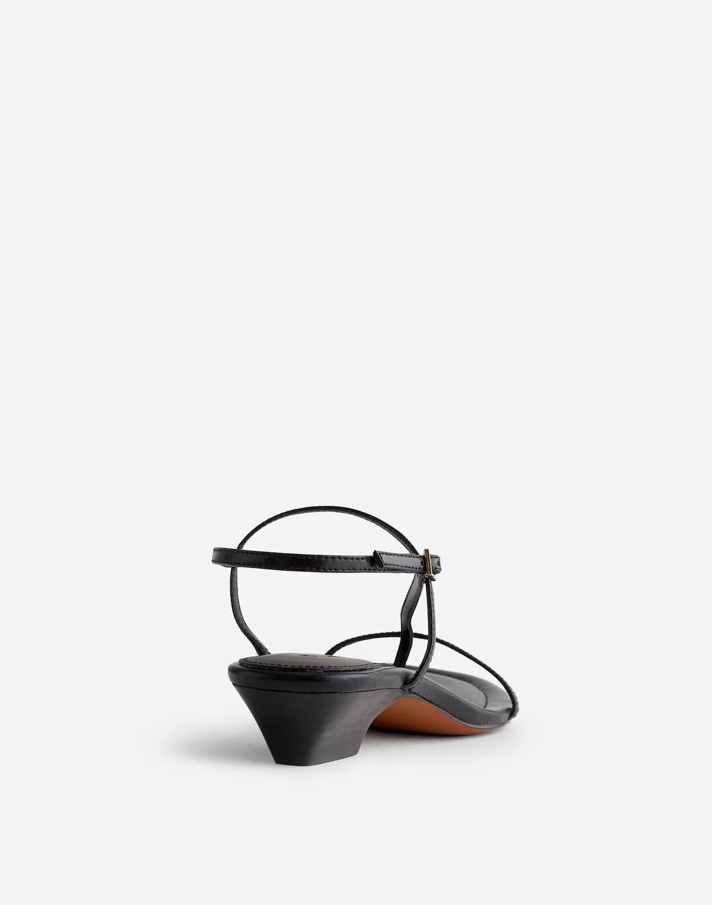 The Maycie Asymmetric T-Strap Sandal Product Image