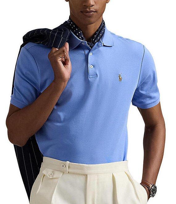 Polo Ralph Lauren Classic Fit Multicolored Pony Soft Cotton Polo Shirt Product Image