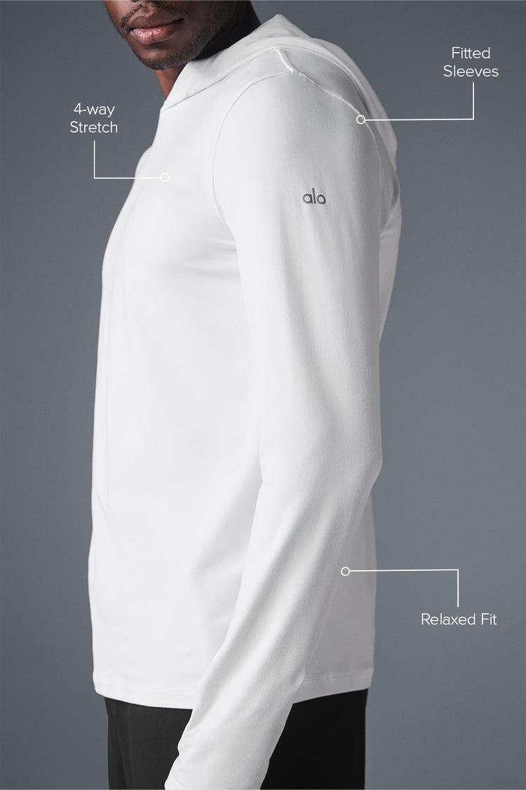 Conquer Reform Long Sleeve With Hood - White Product Image