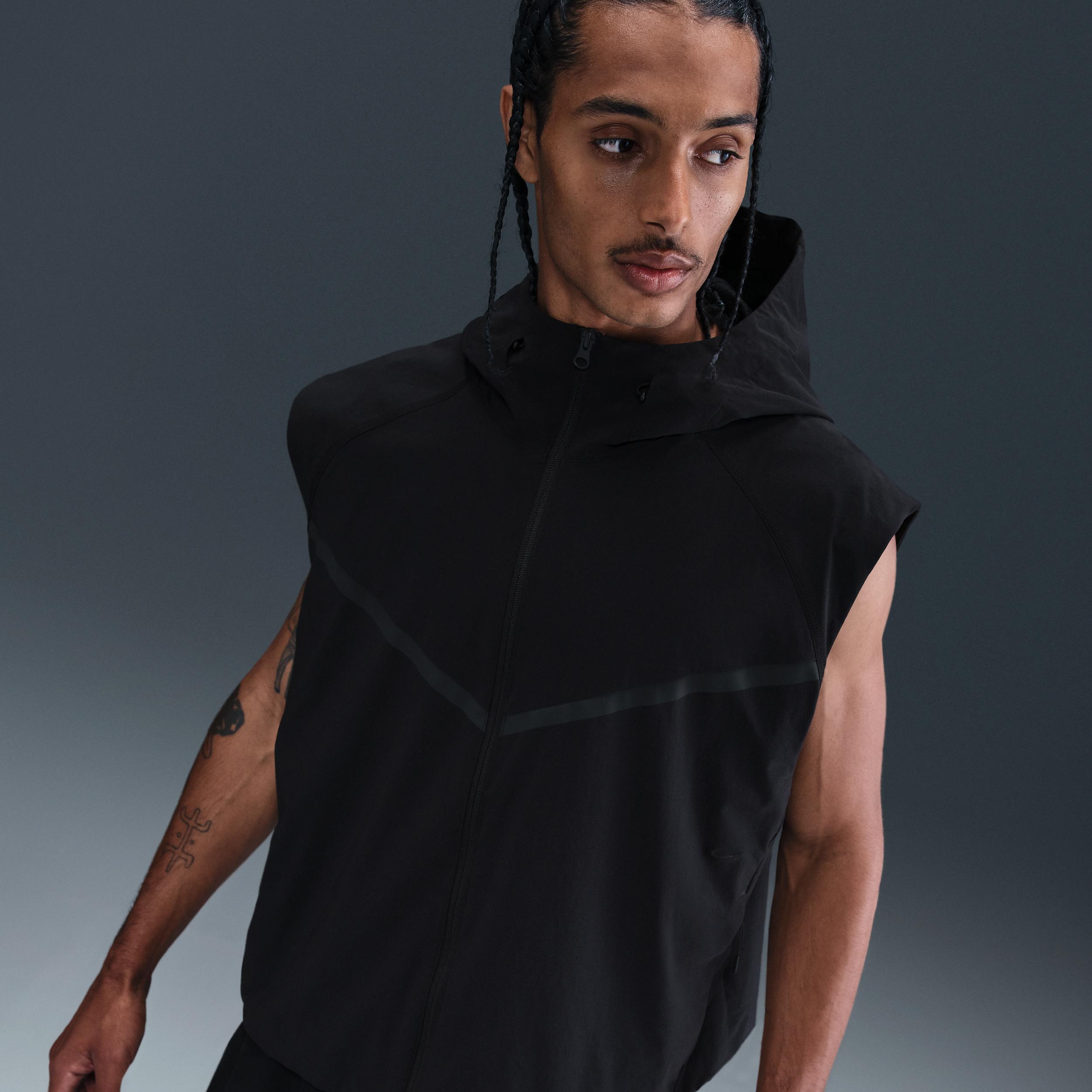Nike Mens Tech Dri-FIT Woven Windrunner Vest | HV0982-010 Product Image