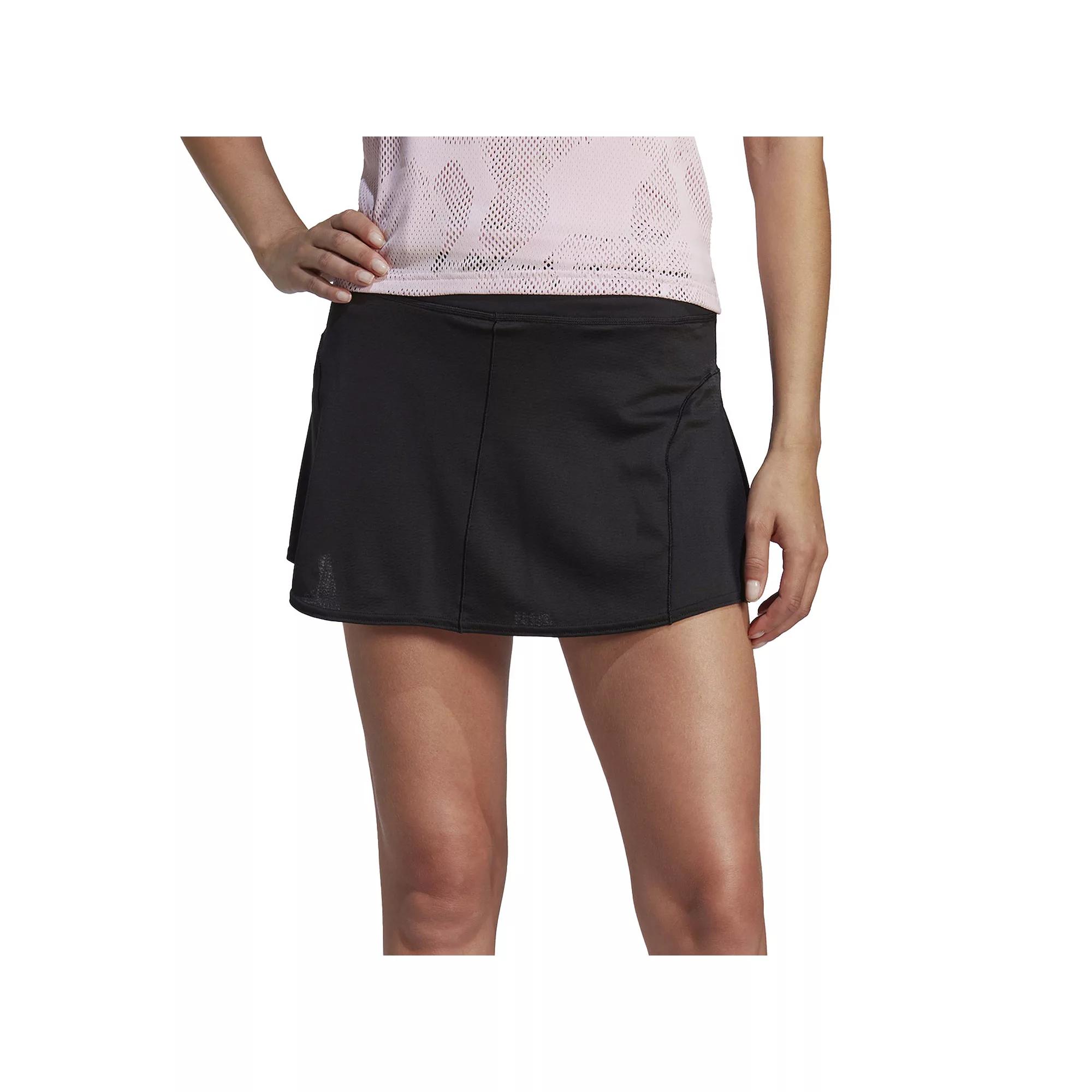 Women's adidas Gameset Tennis Match Skirt, Size: XL, Black Product Image