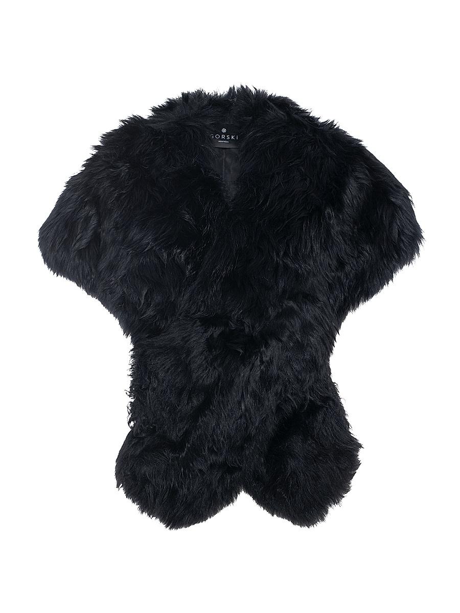 Womens Lamb Shawl Product Image