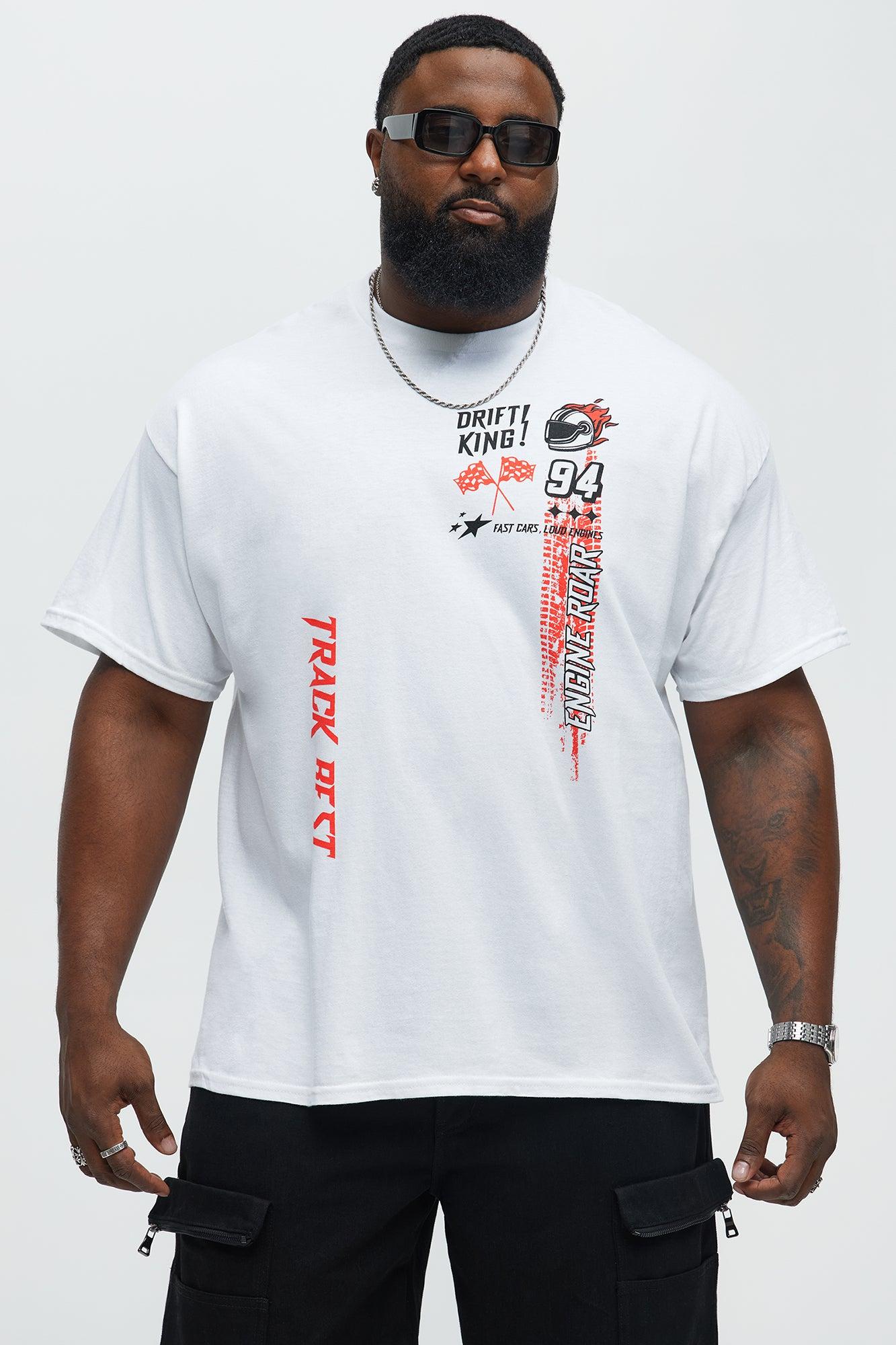 Speed Demon Short Sleeve Tee - White Product Image