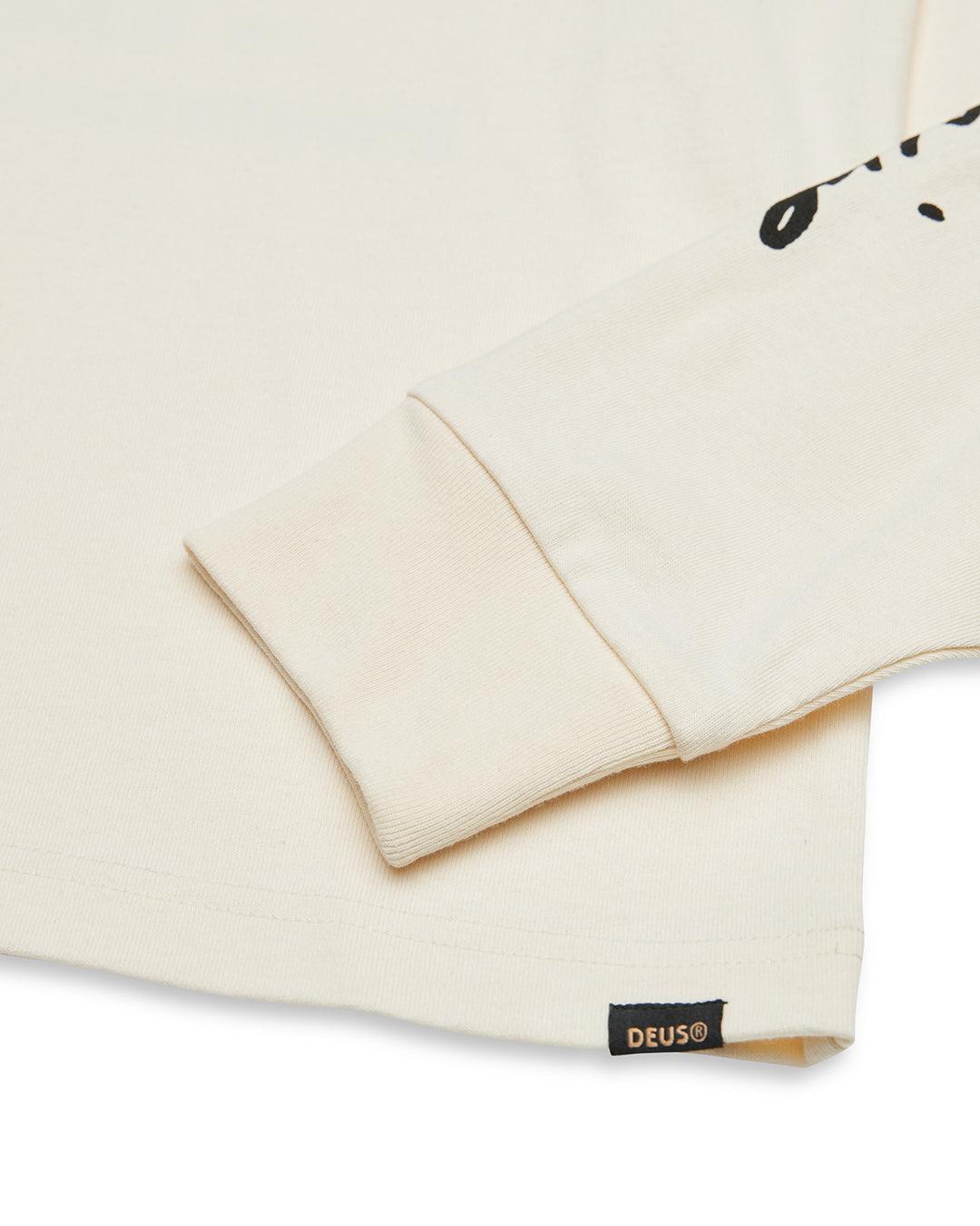 Way Off Long Sleeve Tee - Dirty White Product Image