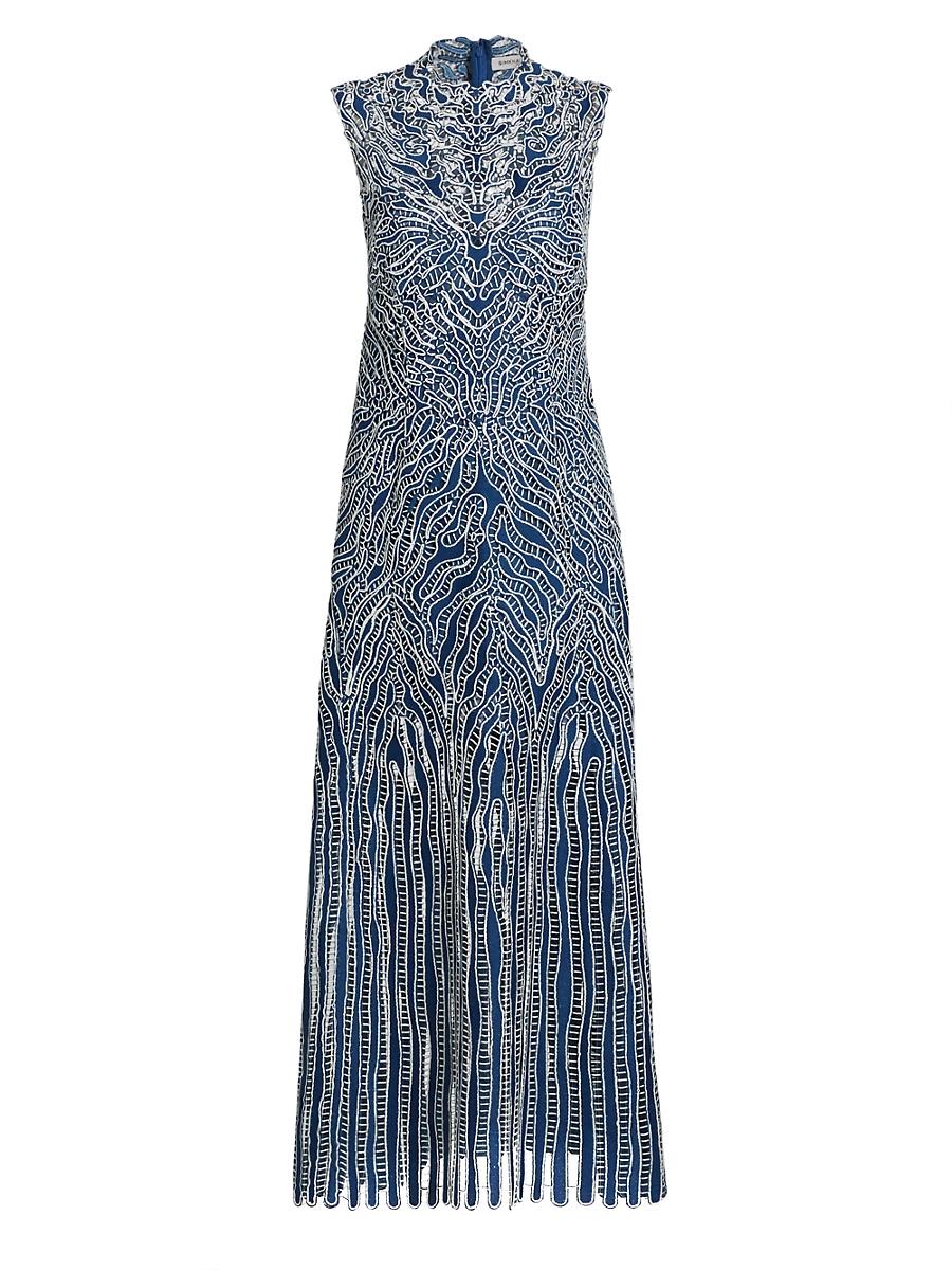 Womens Giovanna Embroidered Maxi Dress Product Image