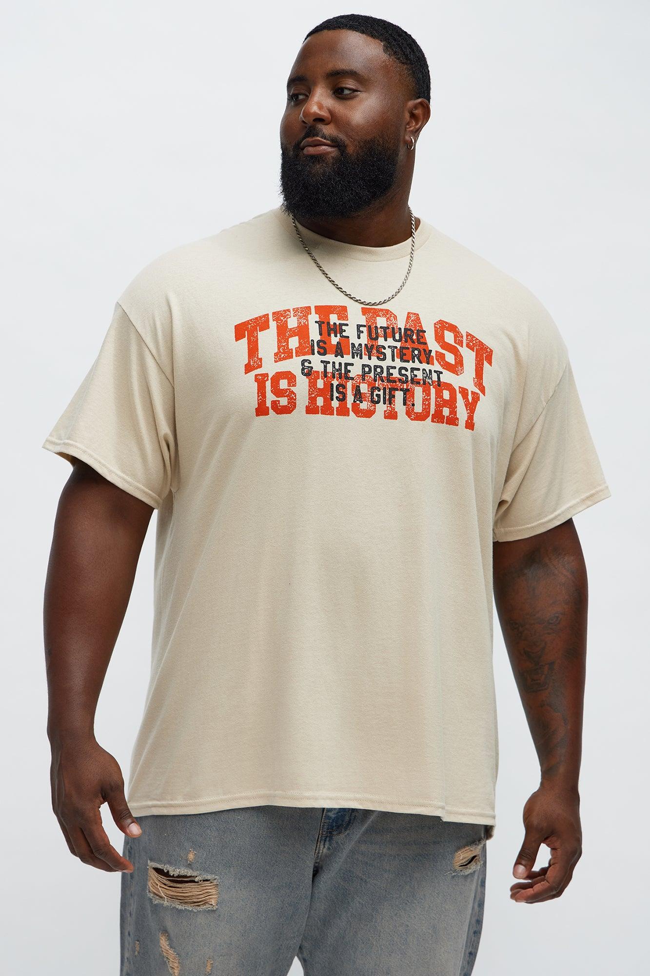 The Past The Future Short Sleeve Tee - Sand Male Product Image