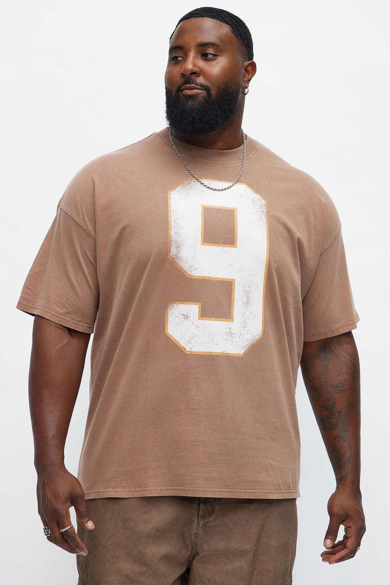 Put Me On Coach Oversized Short Sleeve Tee - Brown Male Product Image