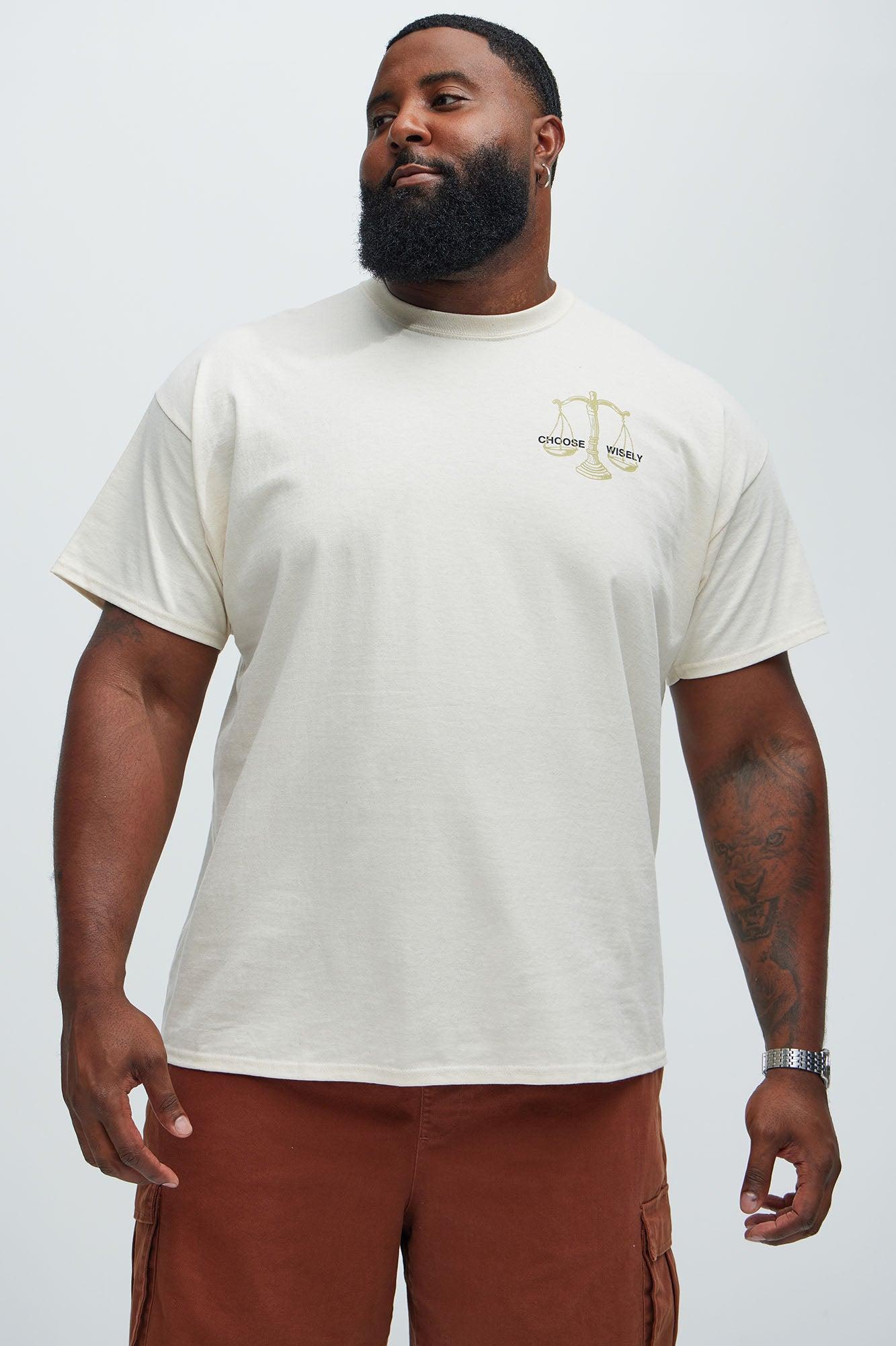Choices Matter Short Sleeve Tee - Off White Product Image
