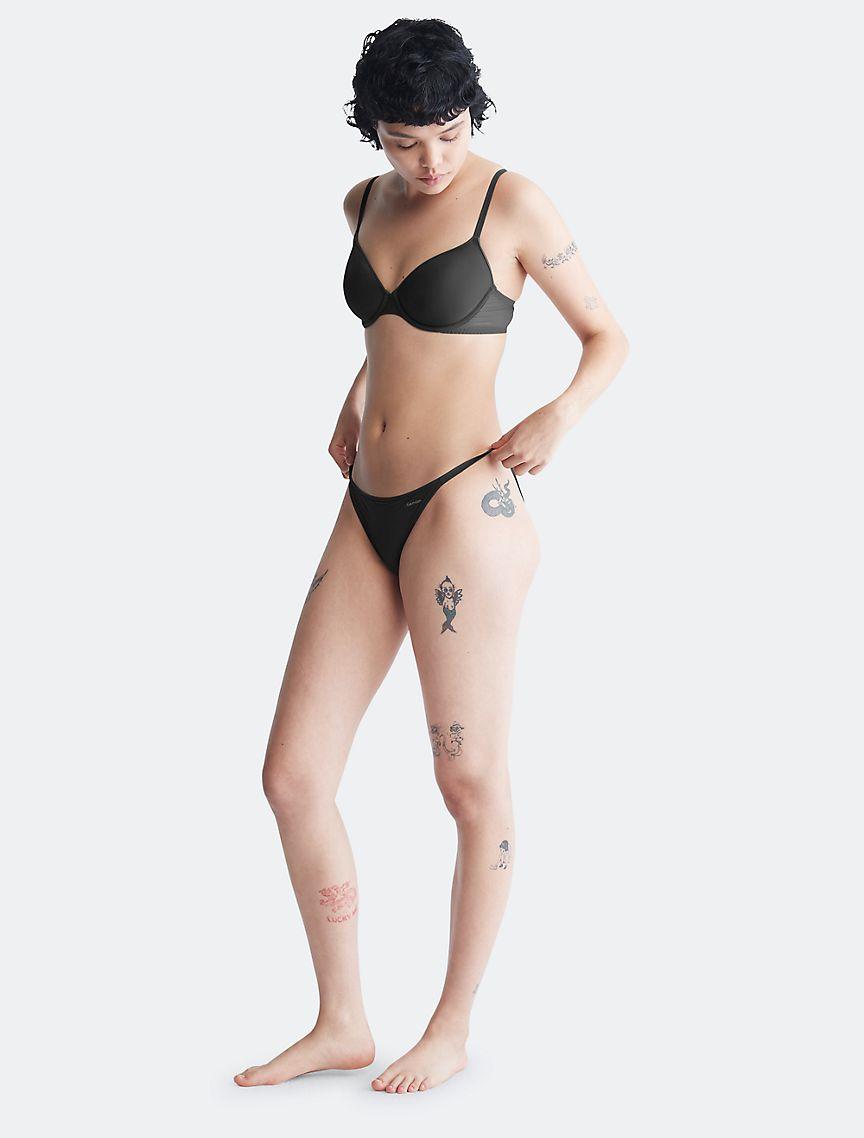 Sheer Marquisette Lightly Lined Demi Bra Product Image