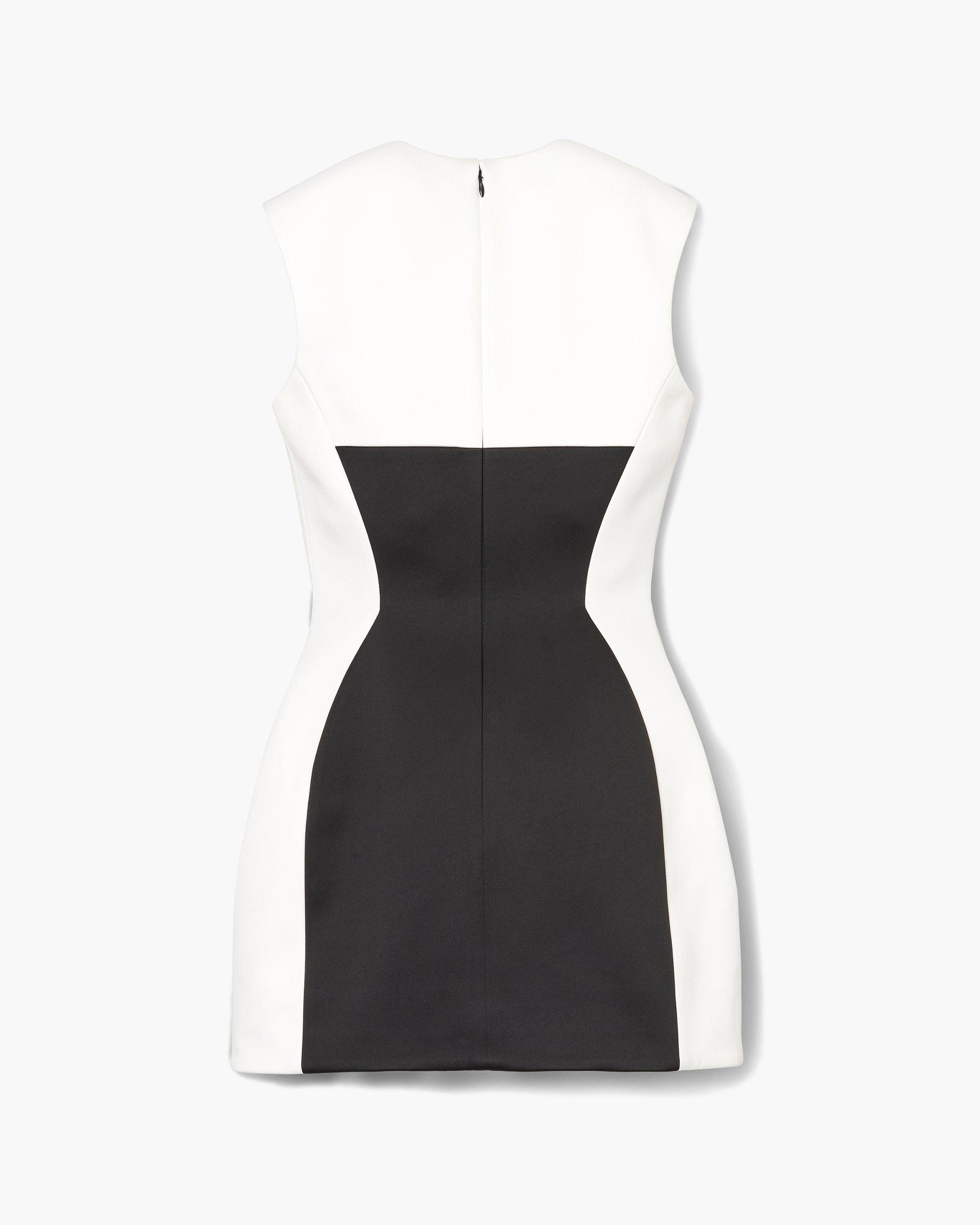 Seamed Up Satin Dress Product Image