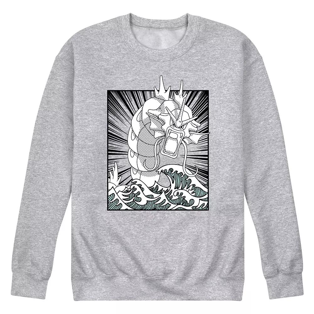 Men's Pokemon Gyarados Anime Sweatshirt,  Product Image