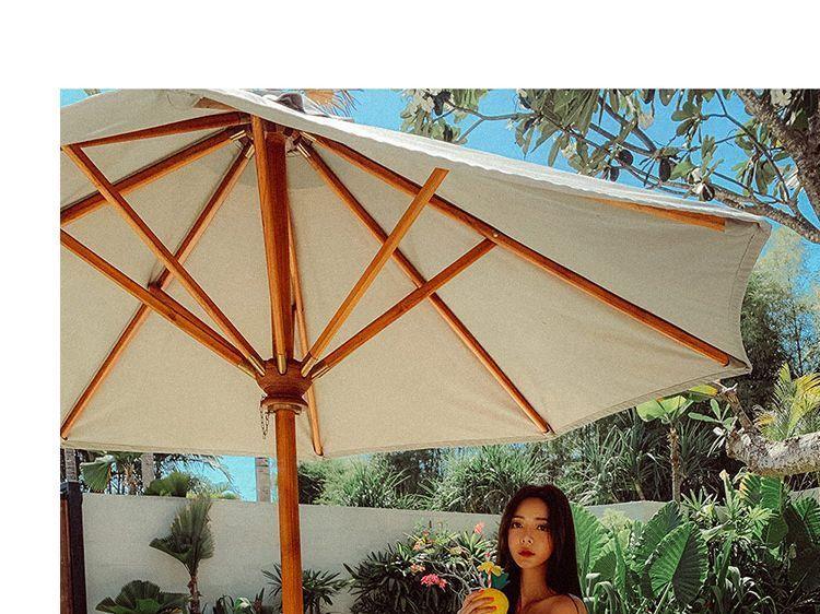 Strapless Striped Bikini Set Product Image