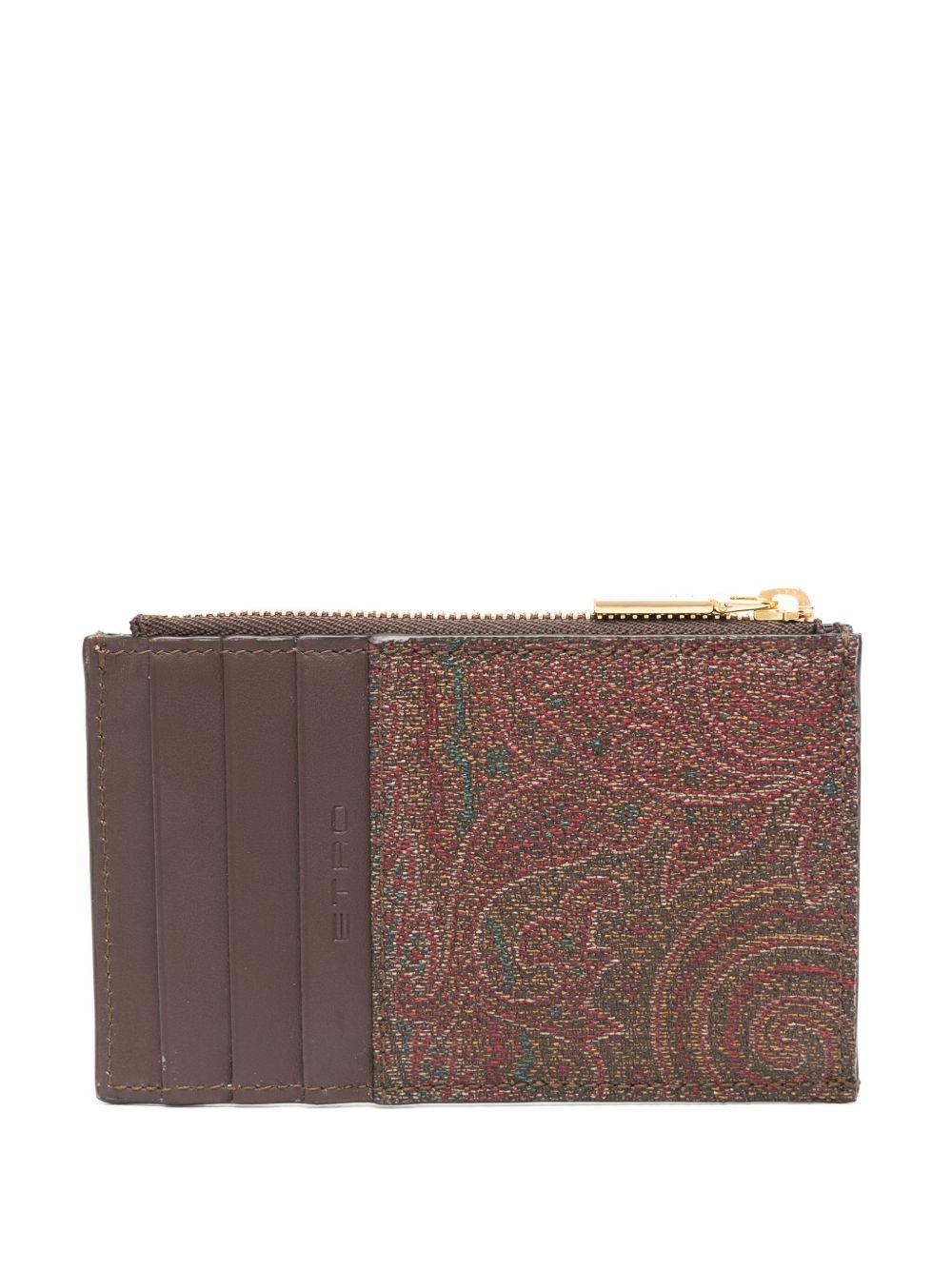 Paisley-print cardholder Product Image