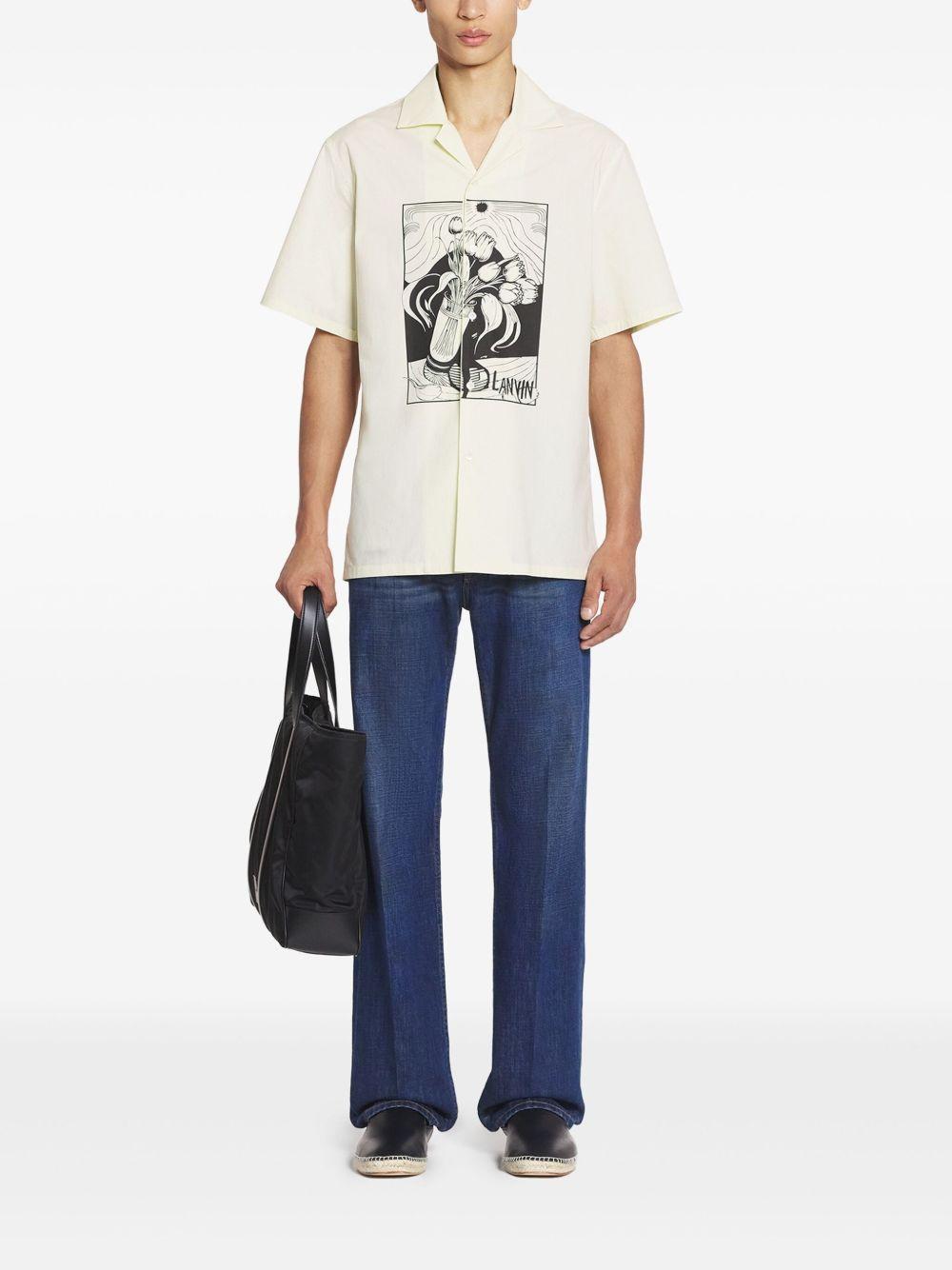 graphic-print shirt Product Image