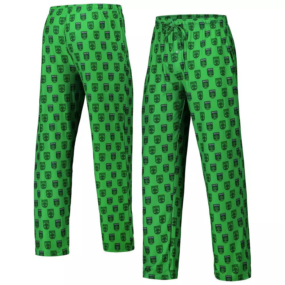 Men's Concepts Sport Kelly Green Austin FC Record Sleep Pants,  Product Image