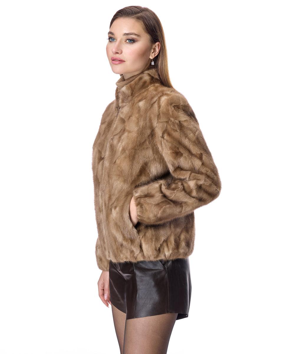 MINK SECTIONS JACKET Product Image