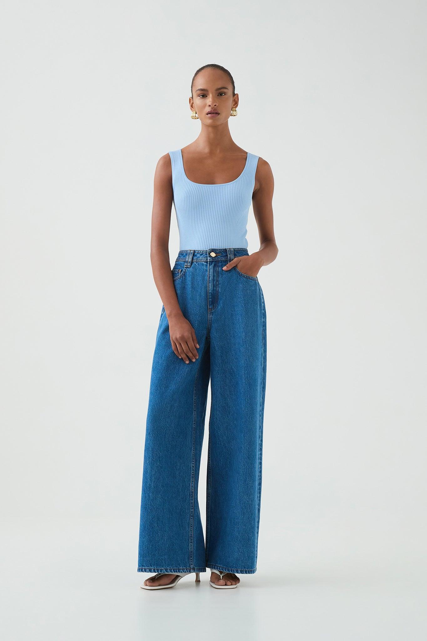 Deia Rib Knit Top Product Image