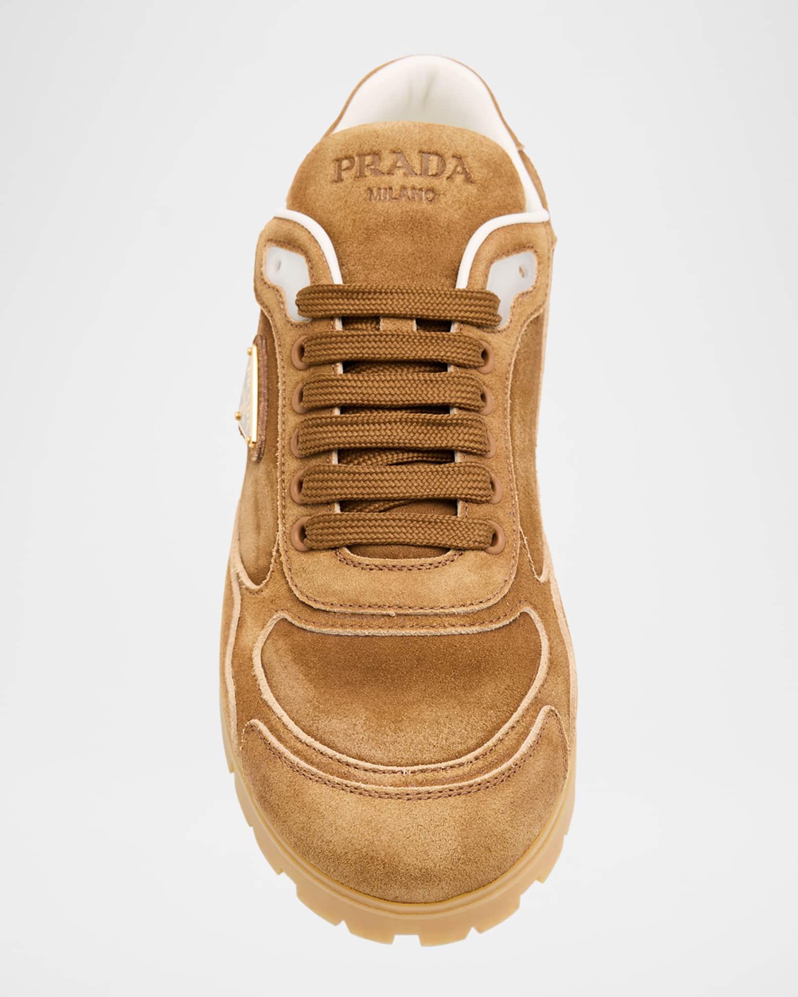 Trail Suede Low-Top Sneakers Product Image