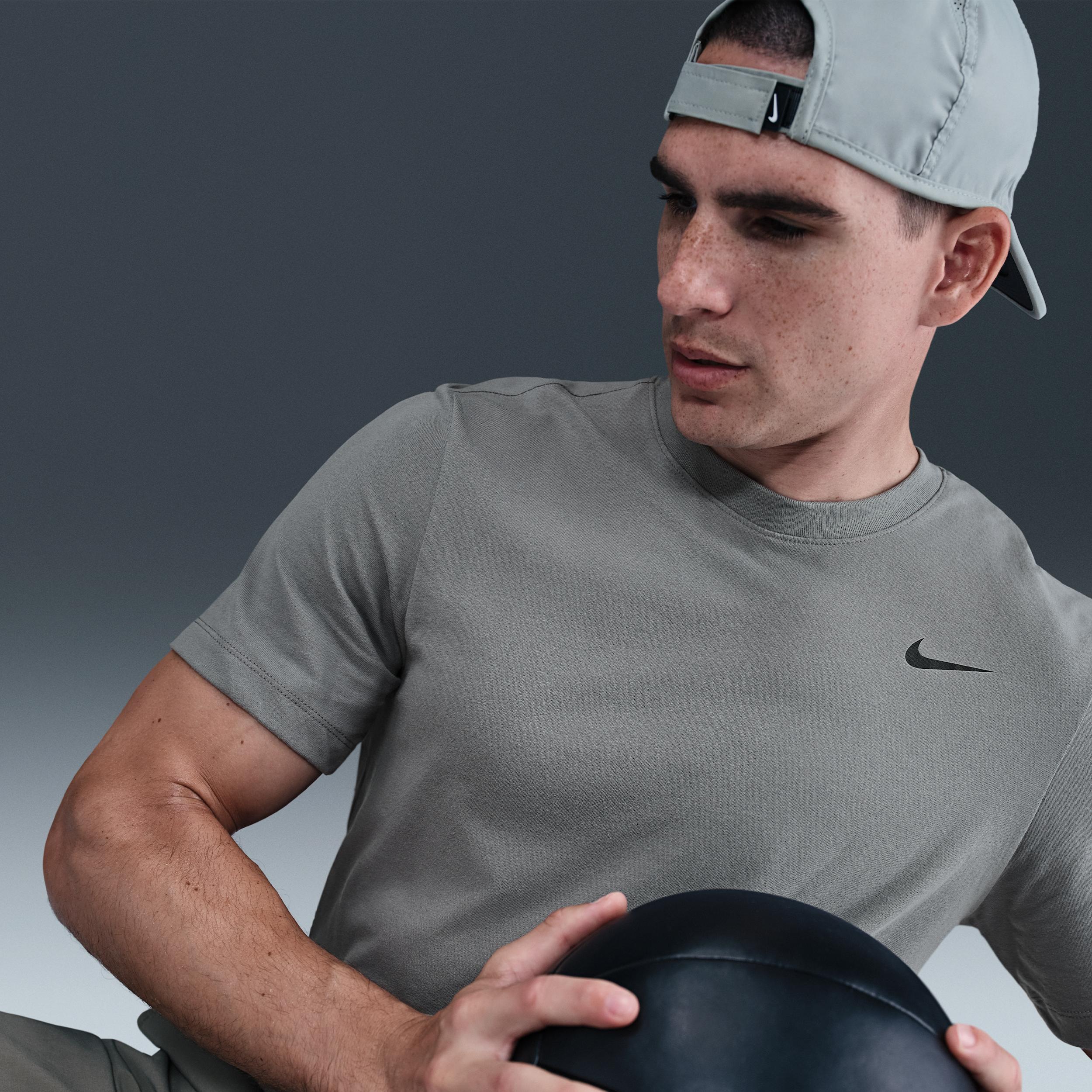 Nike Mens Dri-FIT Fitness T-Shirt | AR6029-084 Product Image