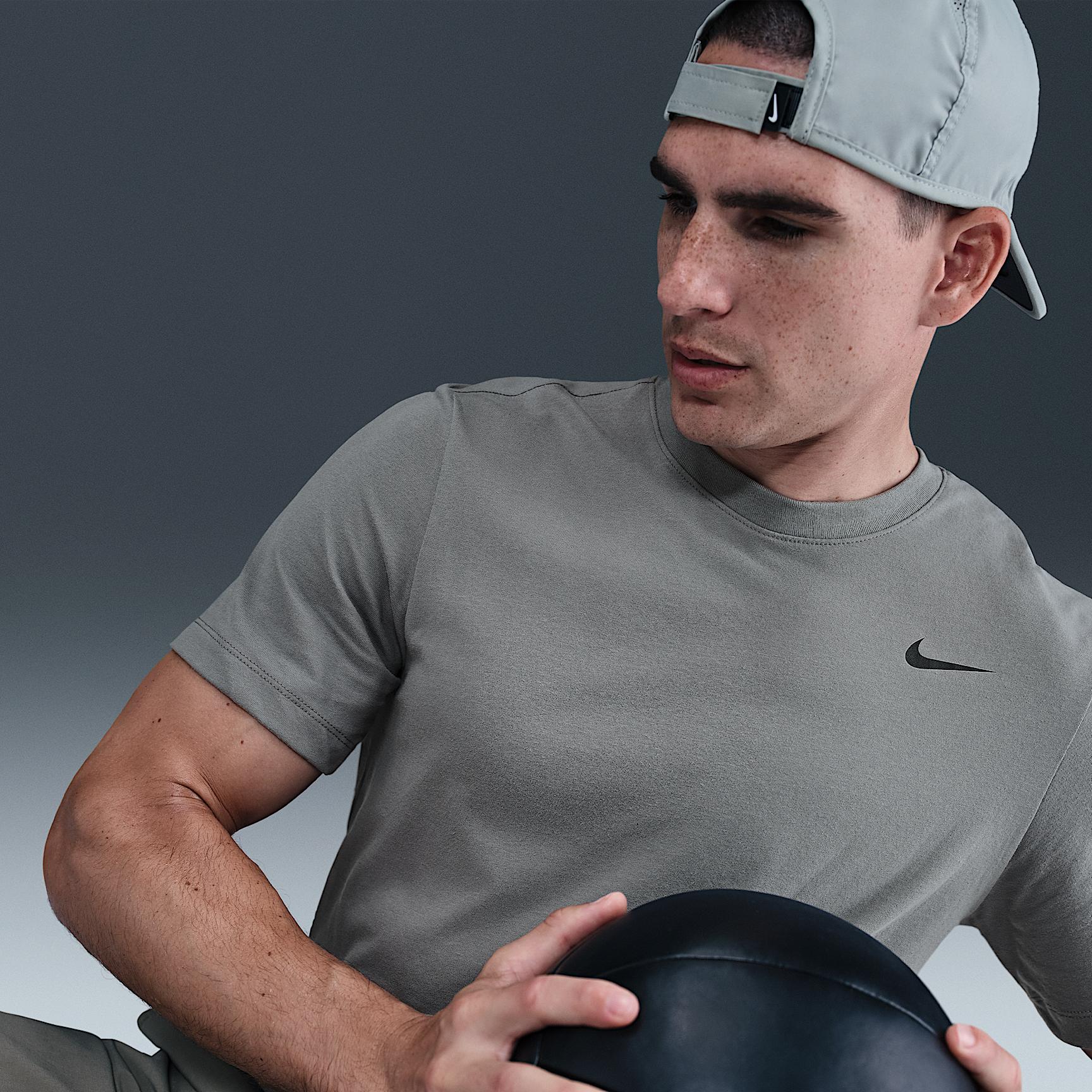 Nike Mens Dri-FIT Fitness T-Shirt | AR6029-084 Product Image