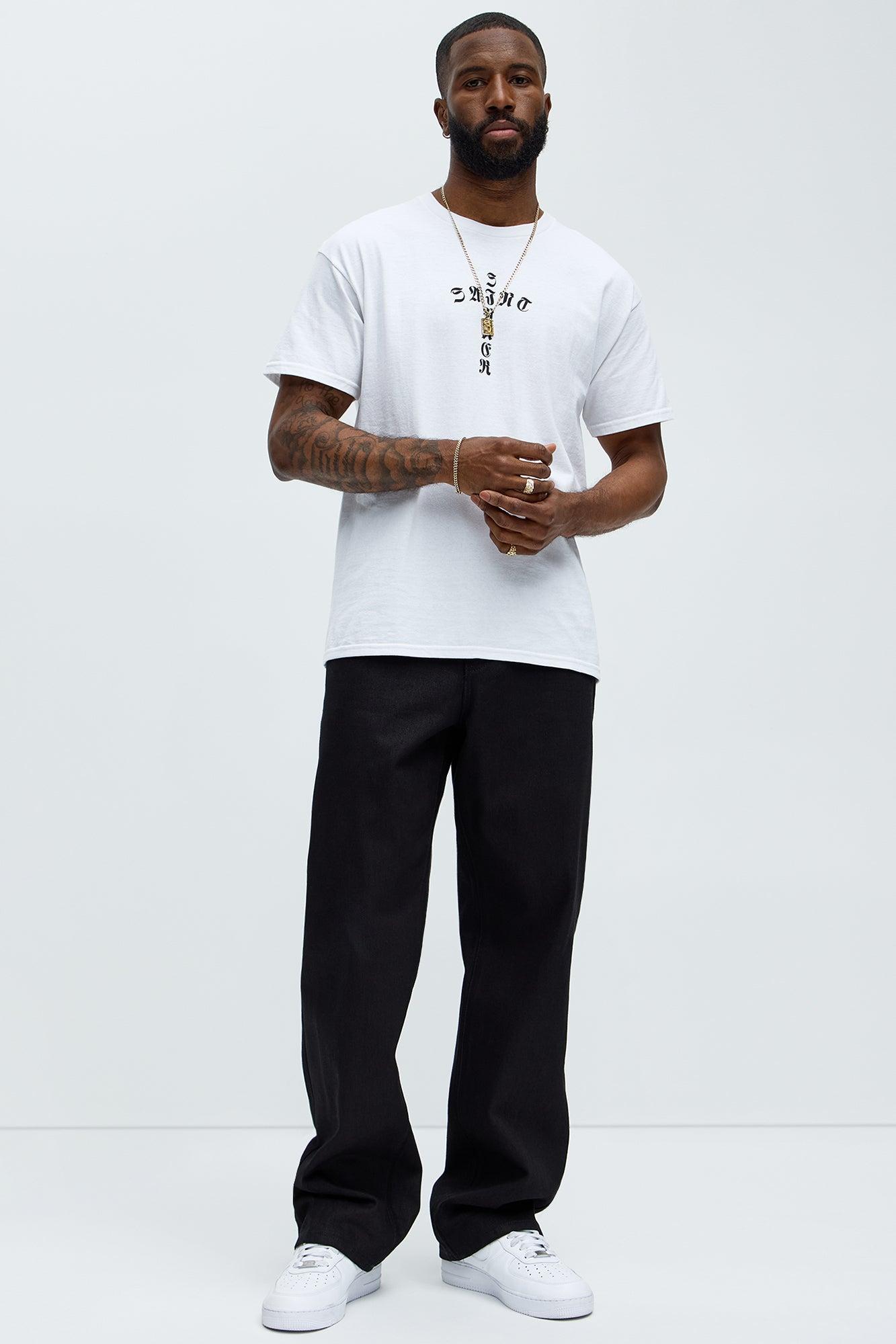 Blessed Til The End Short Sleeve Tee - White Product Image