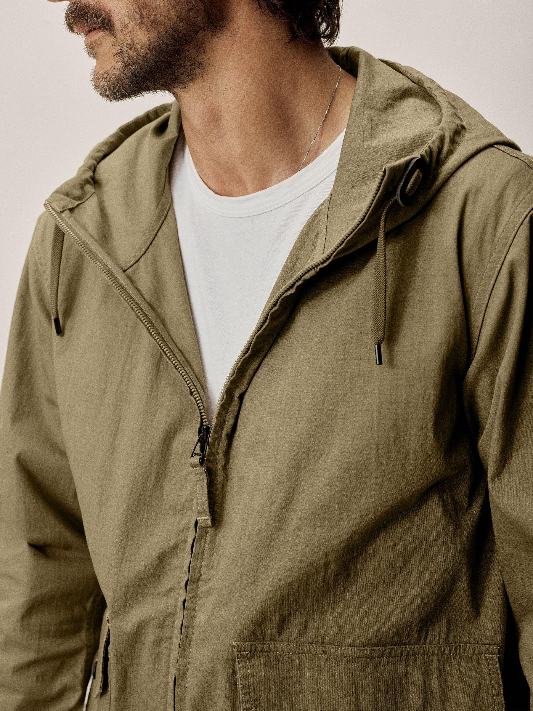 Desert Olive Trail Parachute Ripstop Anorak Product Image