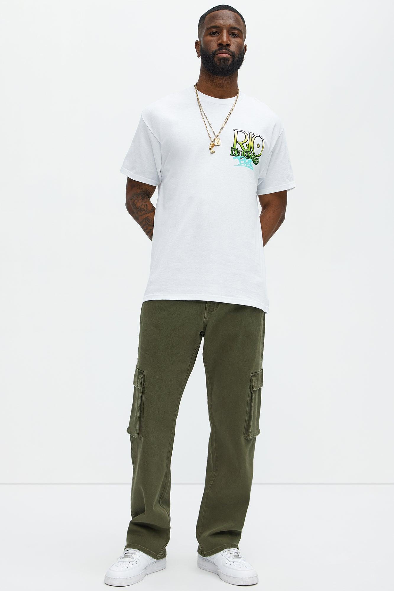 Rio De Jeneiro Short Sleeve Tee - White Product Image