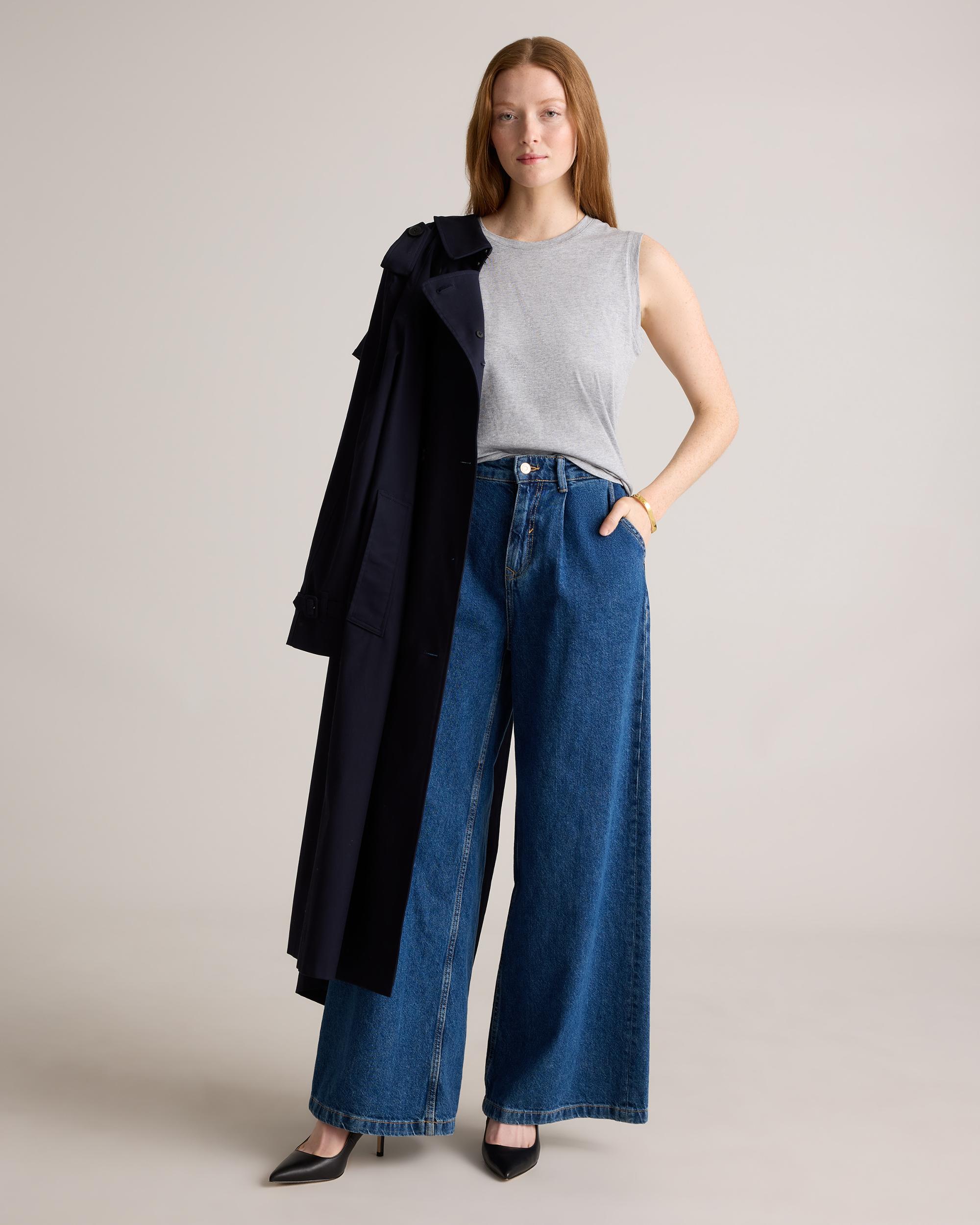 Quince | Women's Cotton Modal Muscle Tank Top Cotton/Modal Product Image