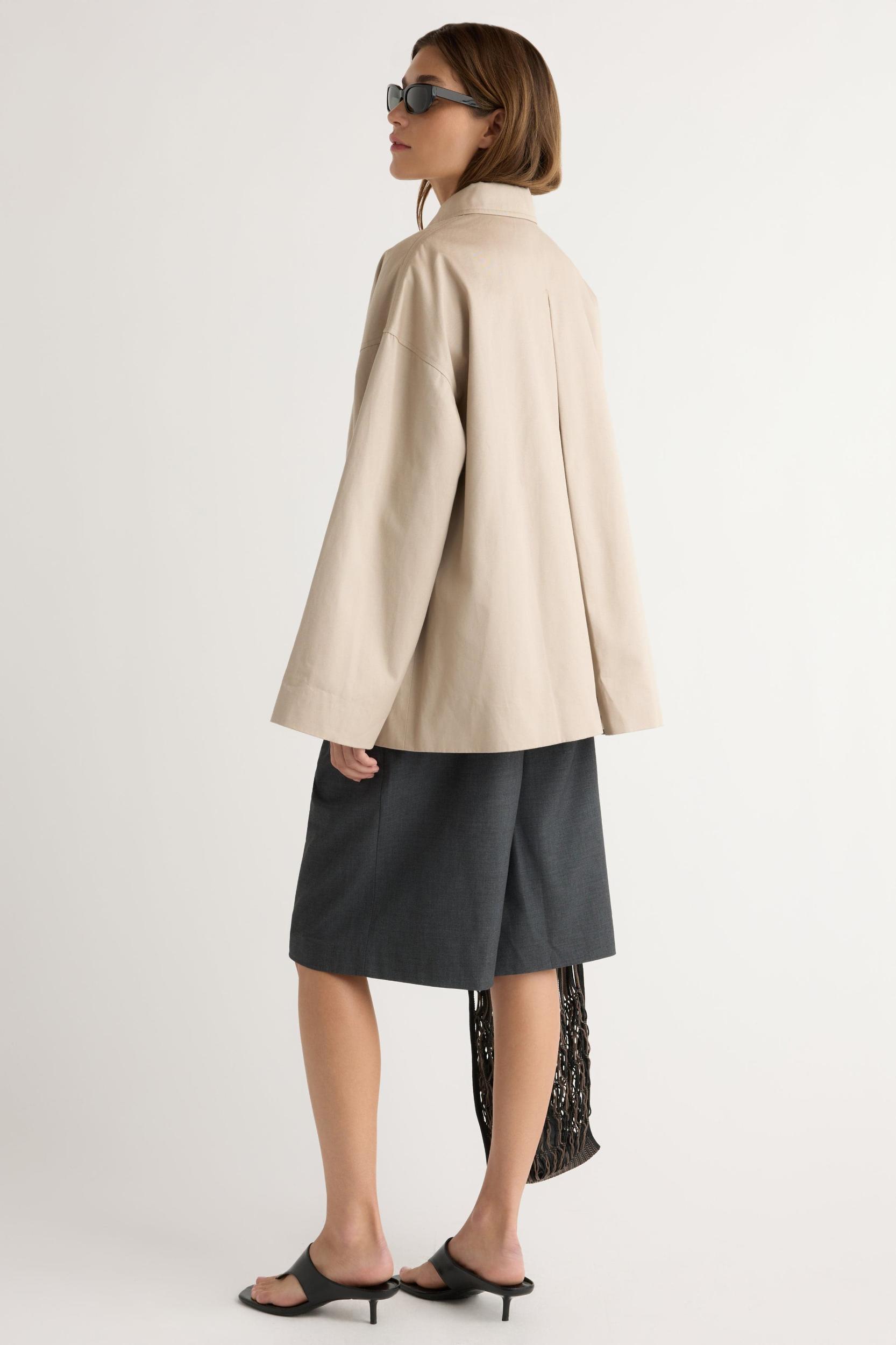 Delaney Cotton Mac Coat Product Image