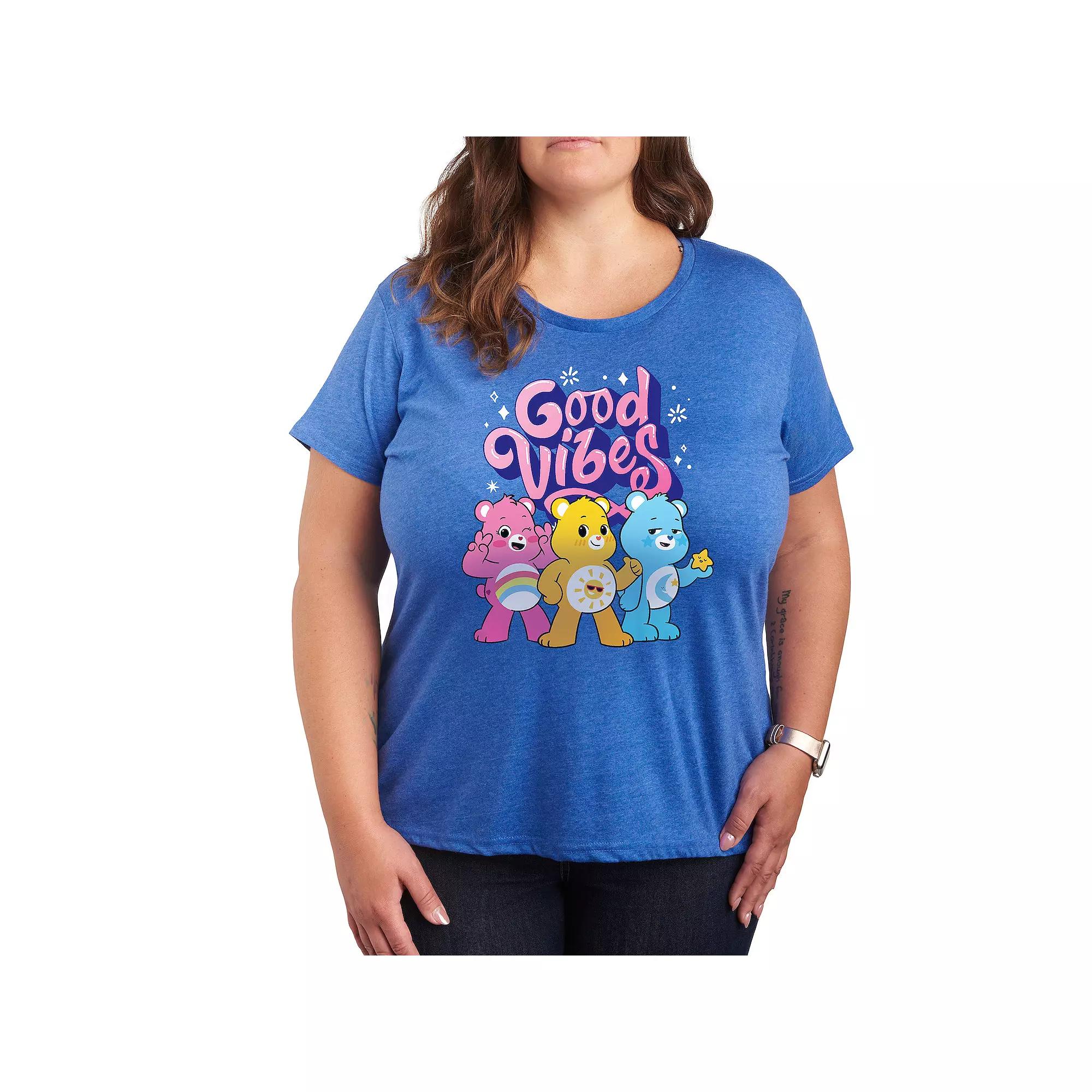 Plus Care Bears Vibes Graphic Tee, Women's,  Product Image