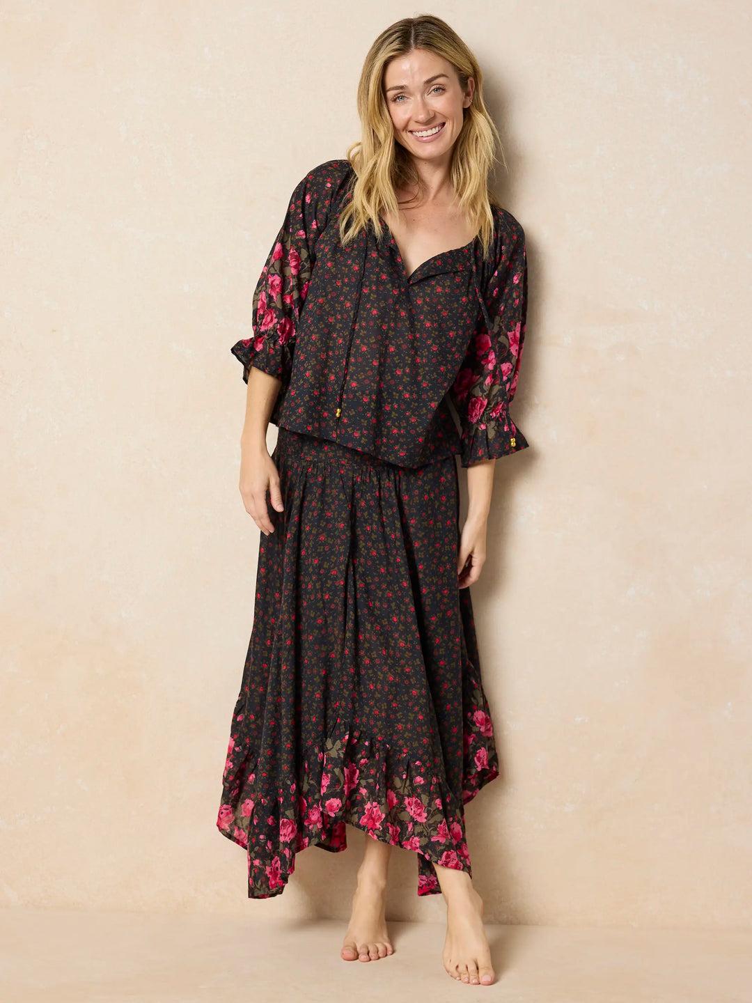 Feelin' Alive Convertible Midi Skirt Product Image