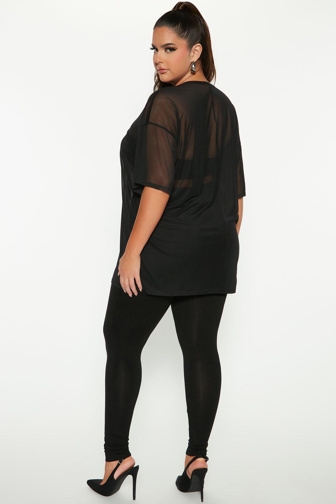 Nice And Clear 3 Piece Legging Set - Black Product Image