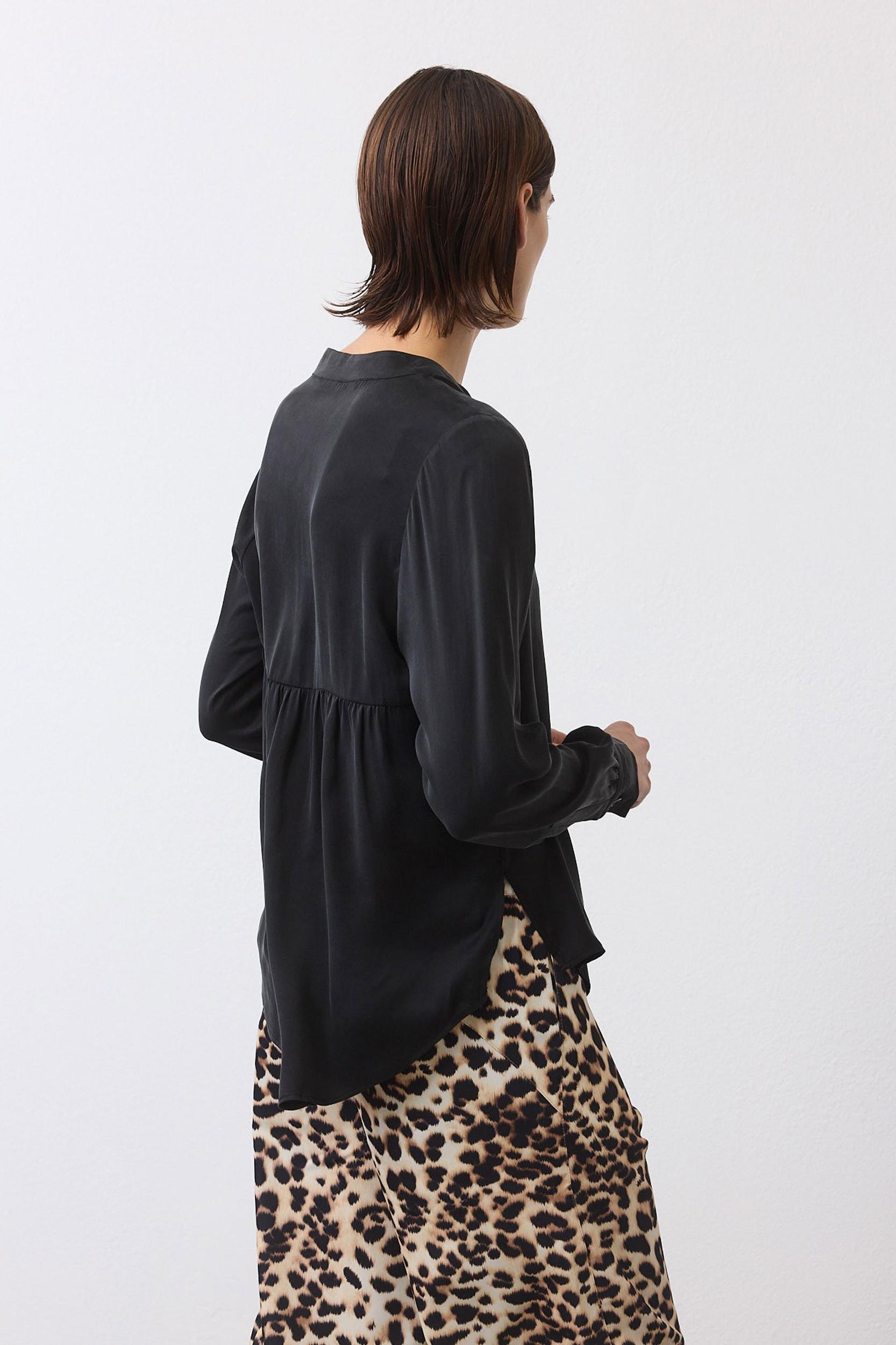 Not Too Loose Silk Blouse Product Image