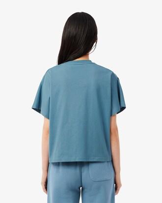 Batwing Sleeve Print T-shirt Product Image