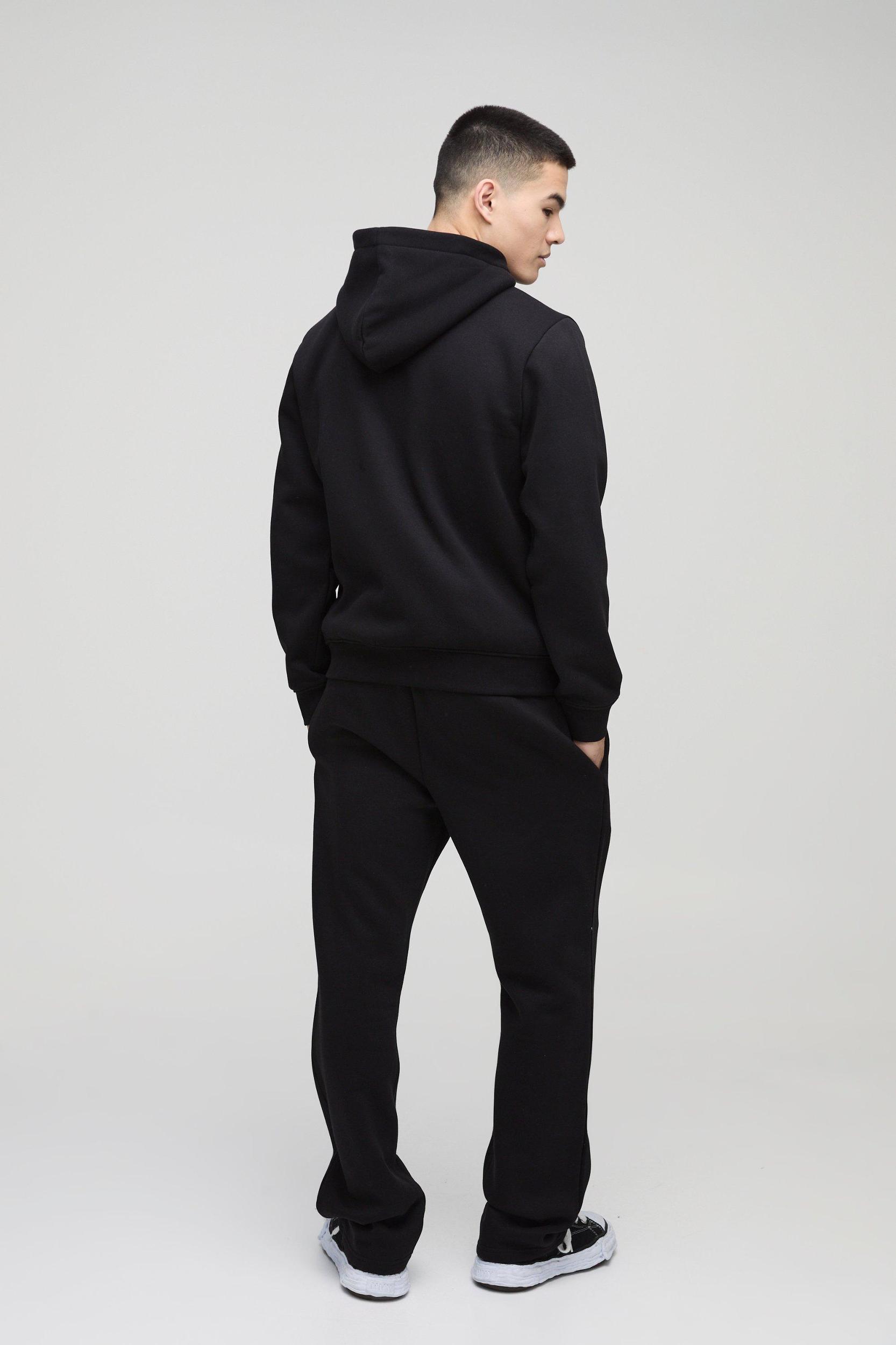 330GSM Straight Fit BM Signature Sweatpants | boohooMAN USA Product Image