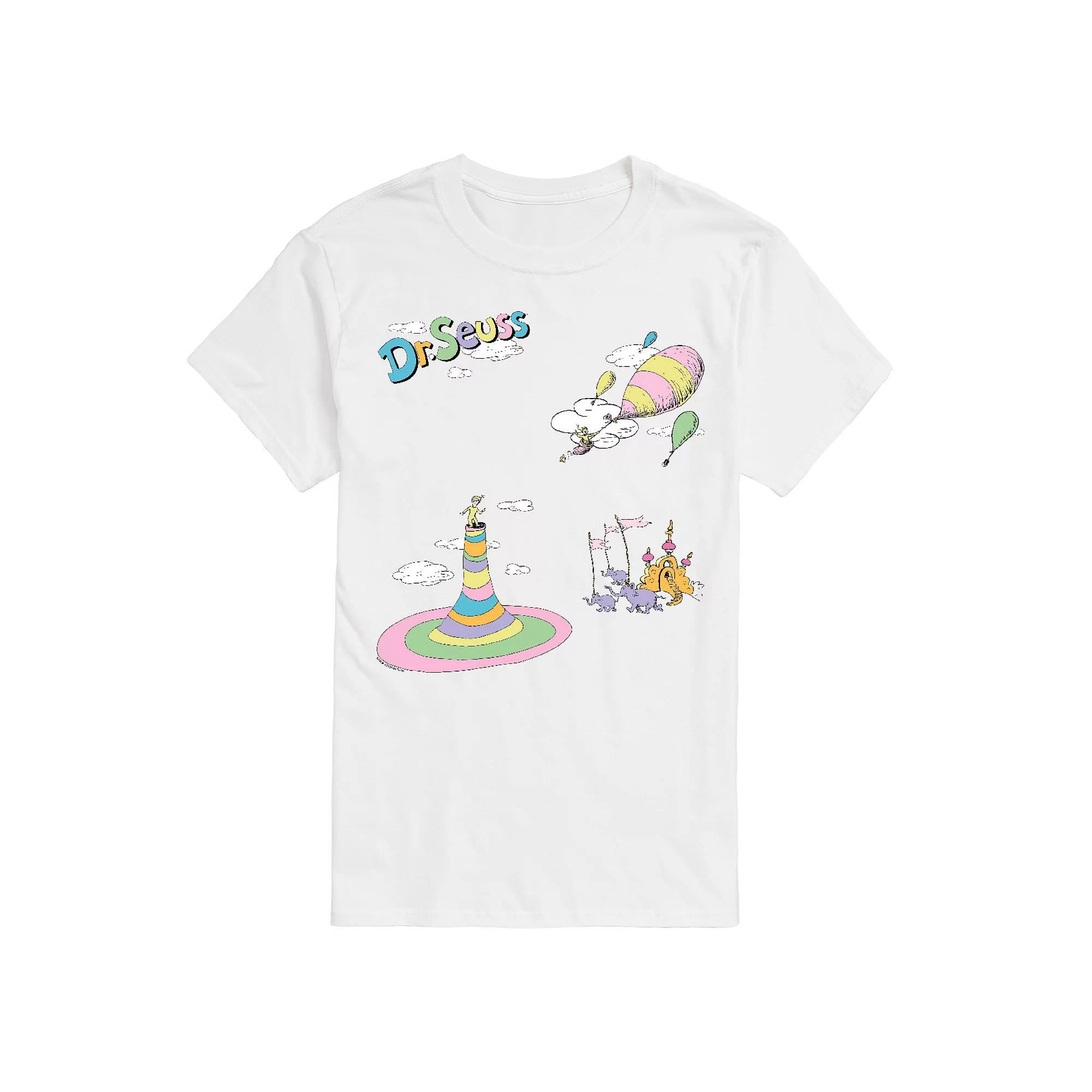 Big & Tall Dr. Seuss Oh The Places You'll Go Icons Graphic Tee, Men's,  Product Image