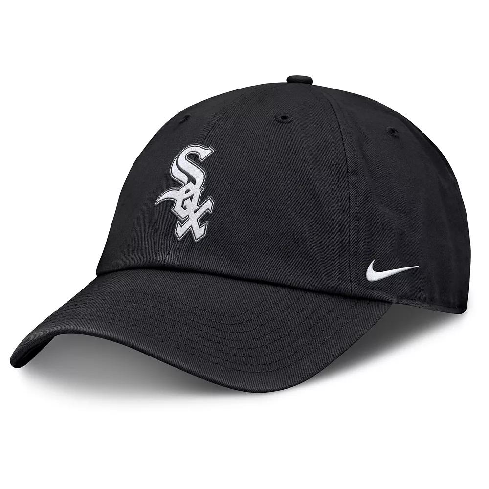 Men's Nike Black Chicago White Sox Club Adjustable Hat,  Product Image