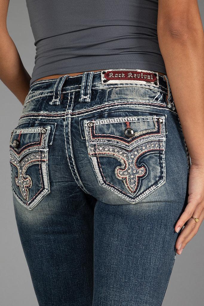 Jane Low-Rise Bootcut Jeans Product Image