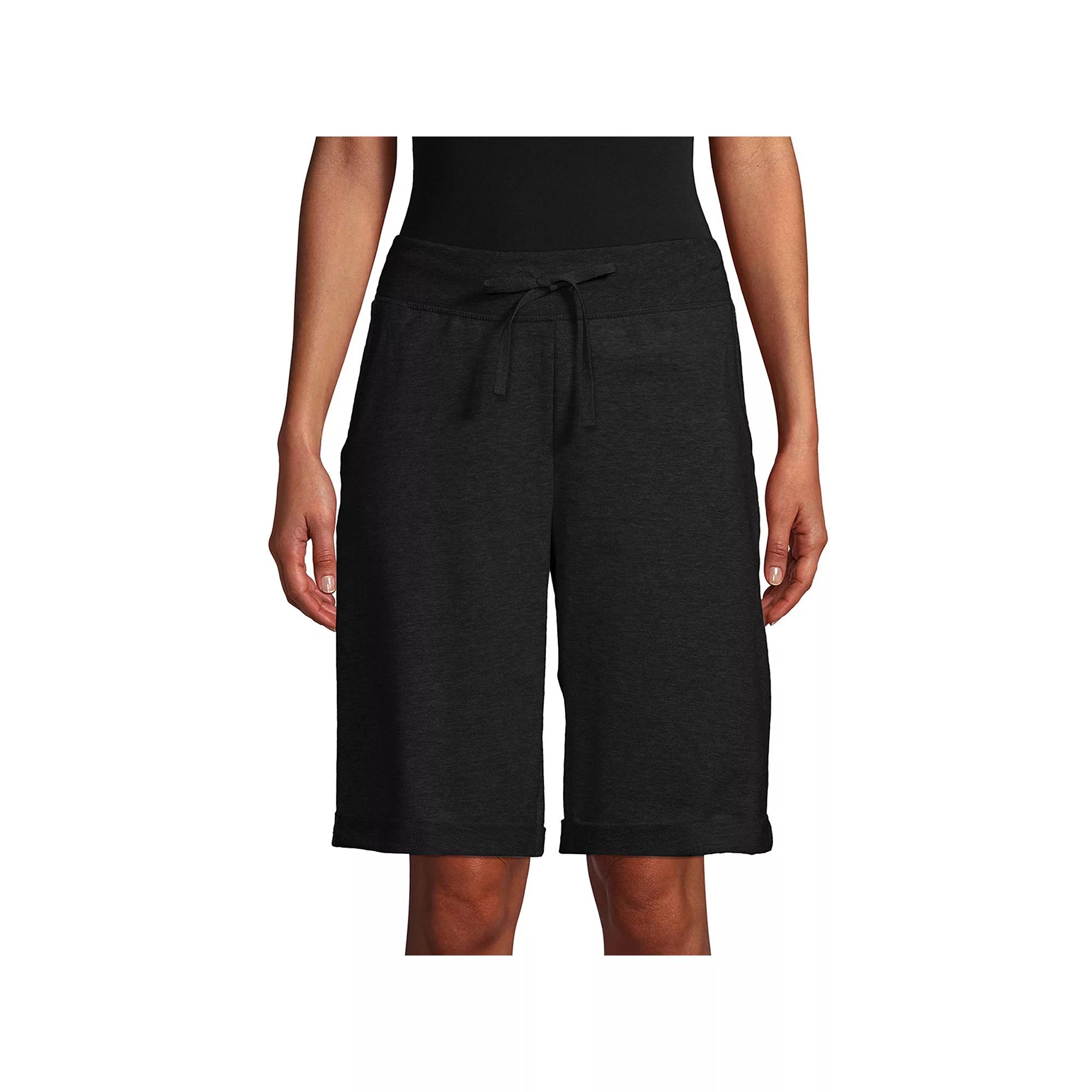 Women's Hanes® French-Terry Bermuda Shorts,  Product Image