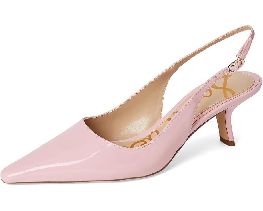 Khloe Pointed Toe Slingback Kitten Heel Product Image