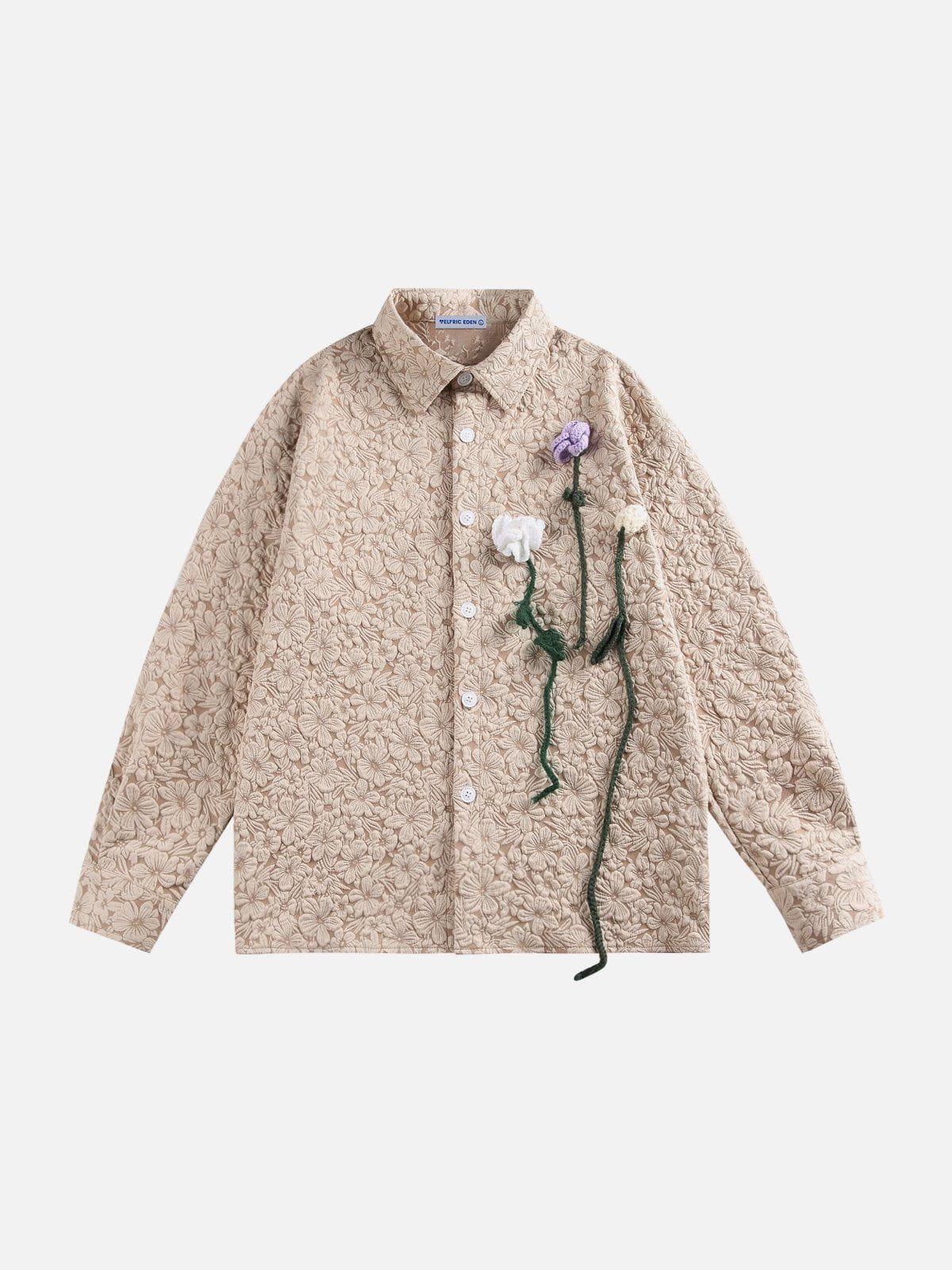 Aelfric Eden Floral Bloom Long Sleeve Shirt Product Image