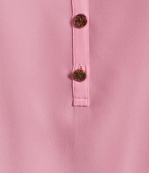 Lilly Pulitzer Elsa Silk V-Neck Sleeveless Top Product Image