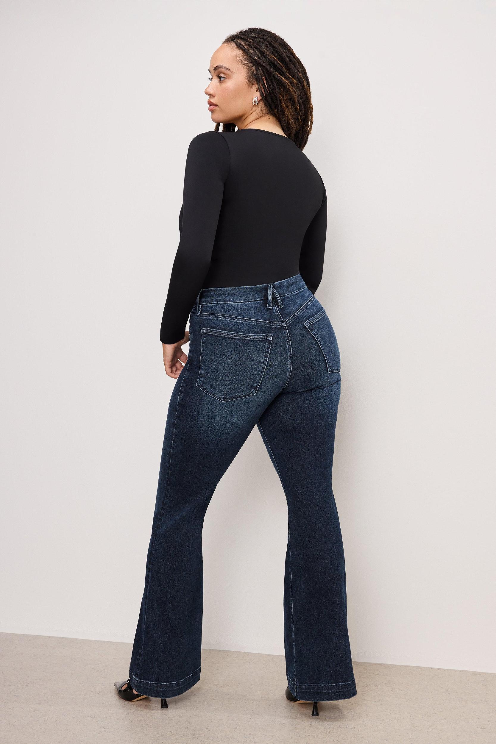 ALWAYS FITS GOOD LEGS FLARE JEANS | INDIGO744 Product Image