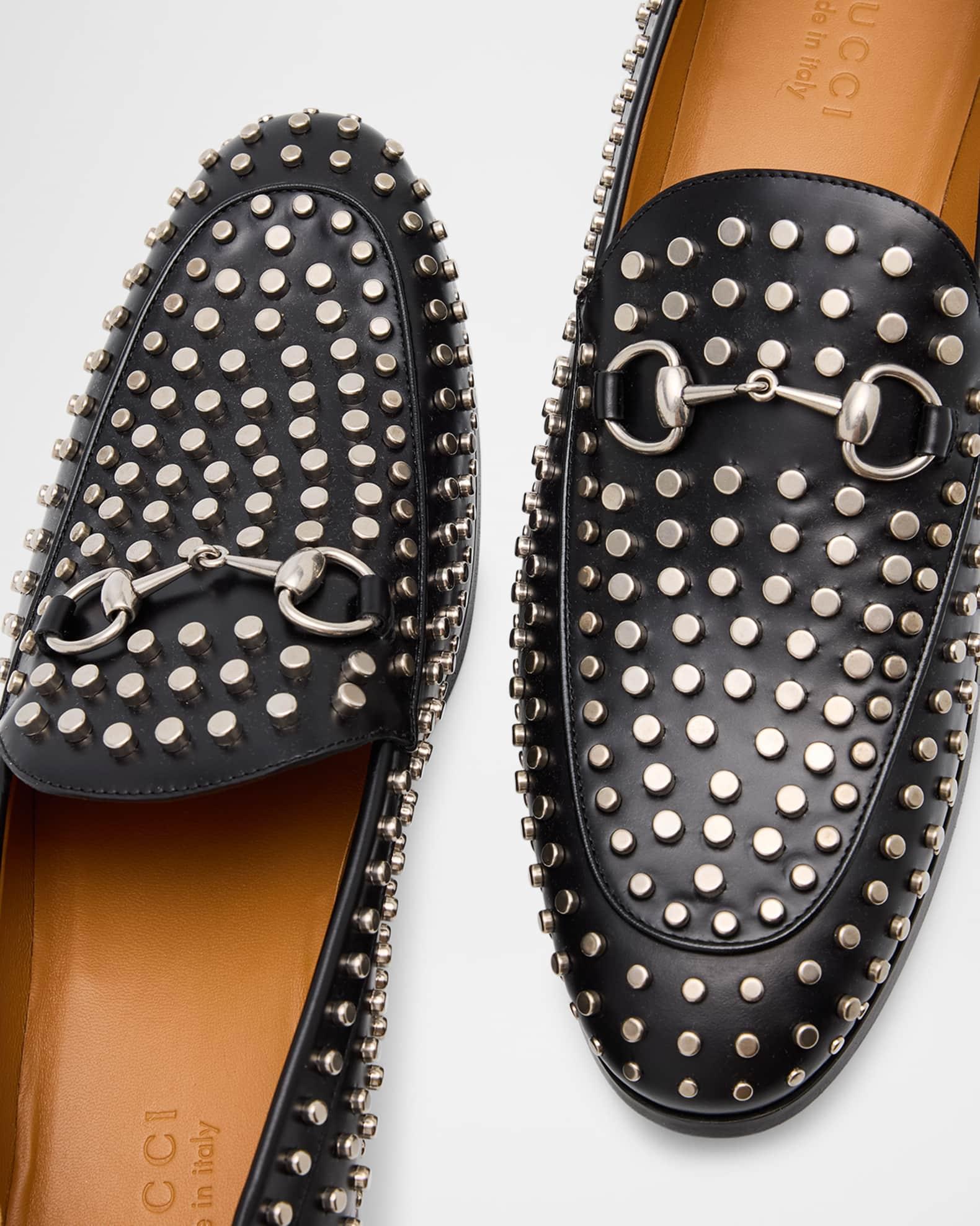 Men's Gucci Horsebit Creeper Loafers Product Image