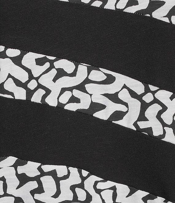 Kinesis Color Block Cap Sleeve Tee Product Image