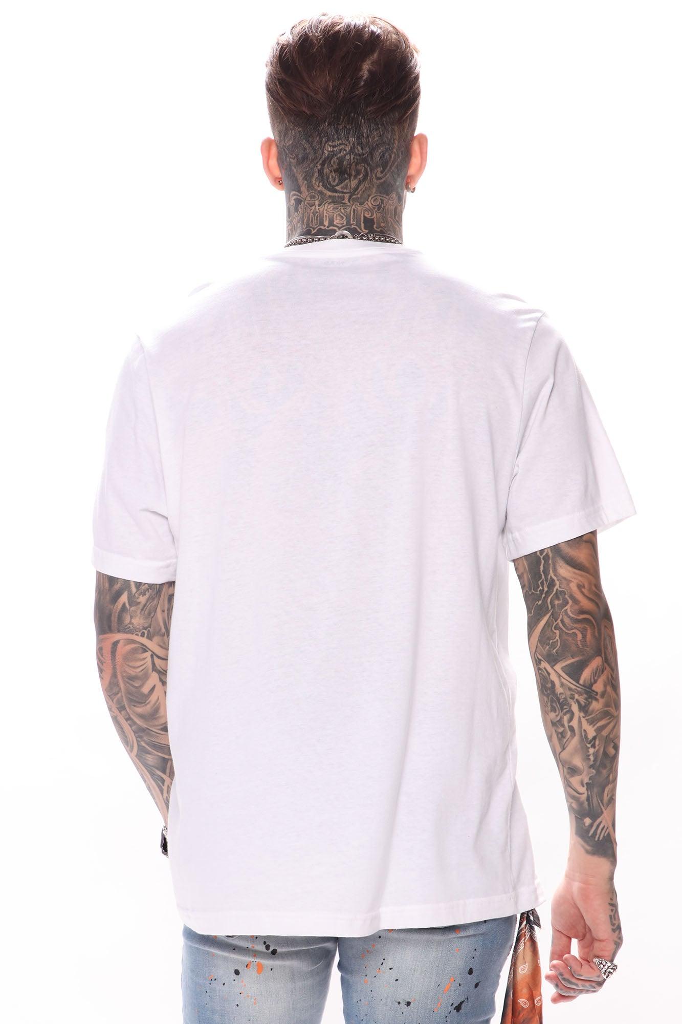 Essential Short Sleeve Crew Tee - White Product Image